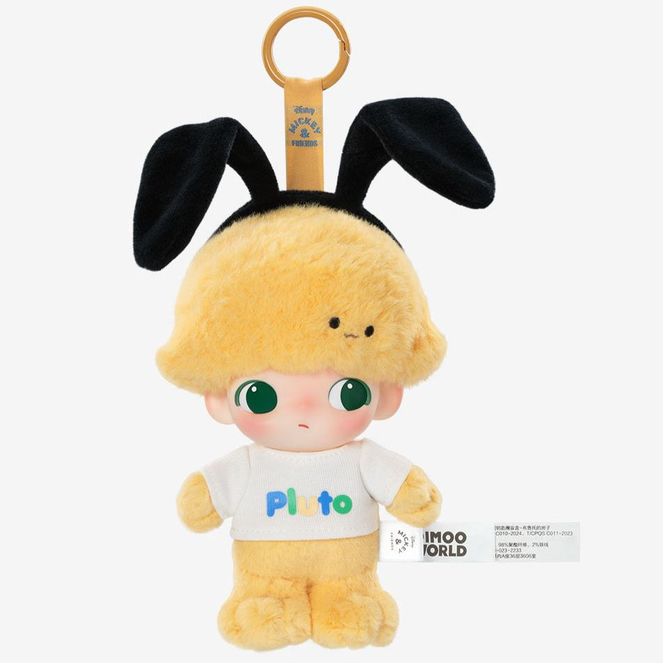 DIMOO World x Disney Series - Pluto's House Vinyl Plush Keychain