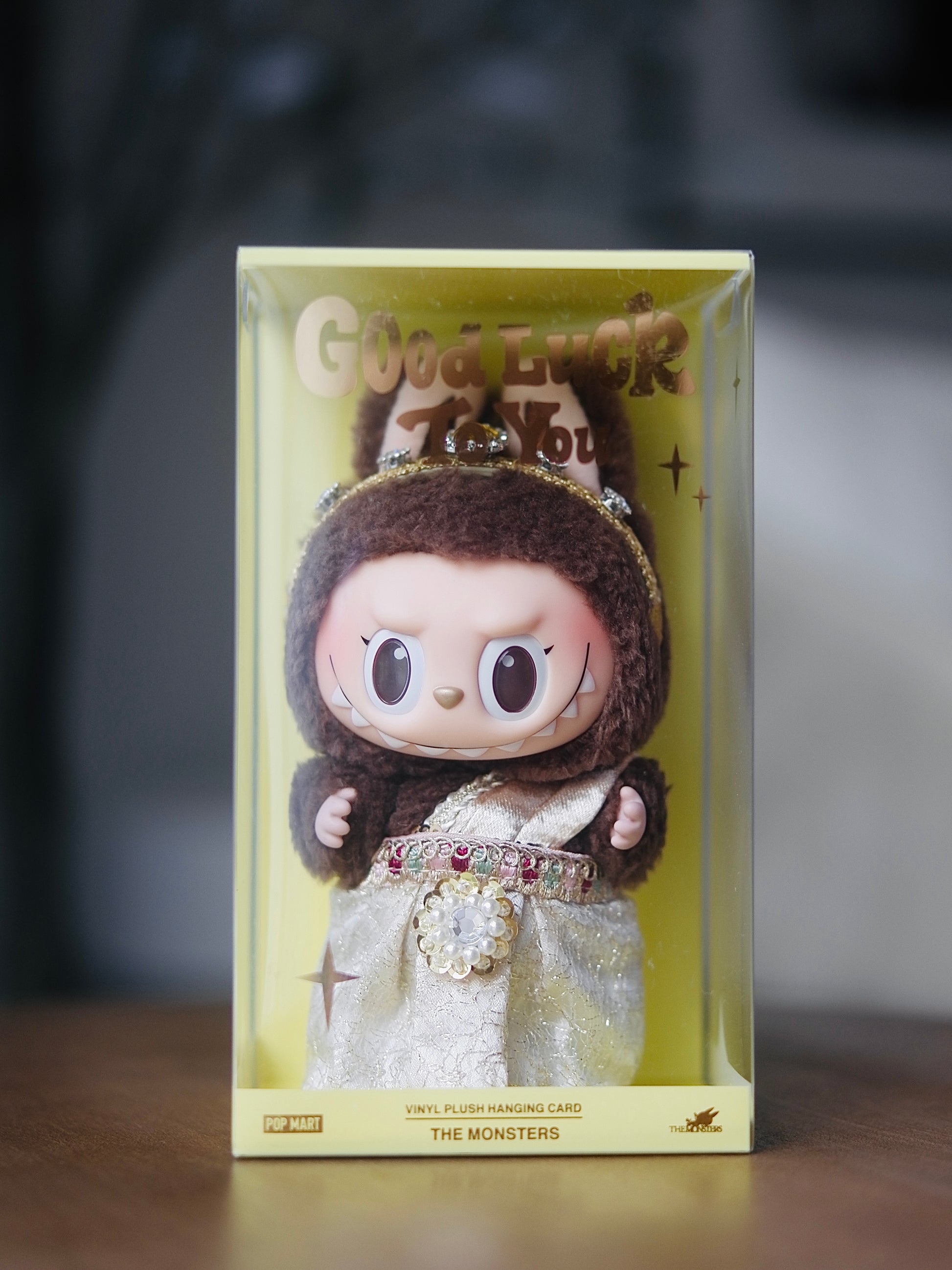 Labubu The Monsters - Good Luck to You (Thailand Exclusive) Vinyl Plush Hanging Card