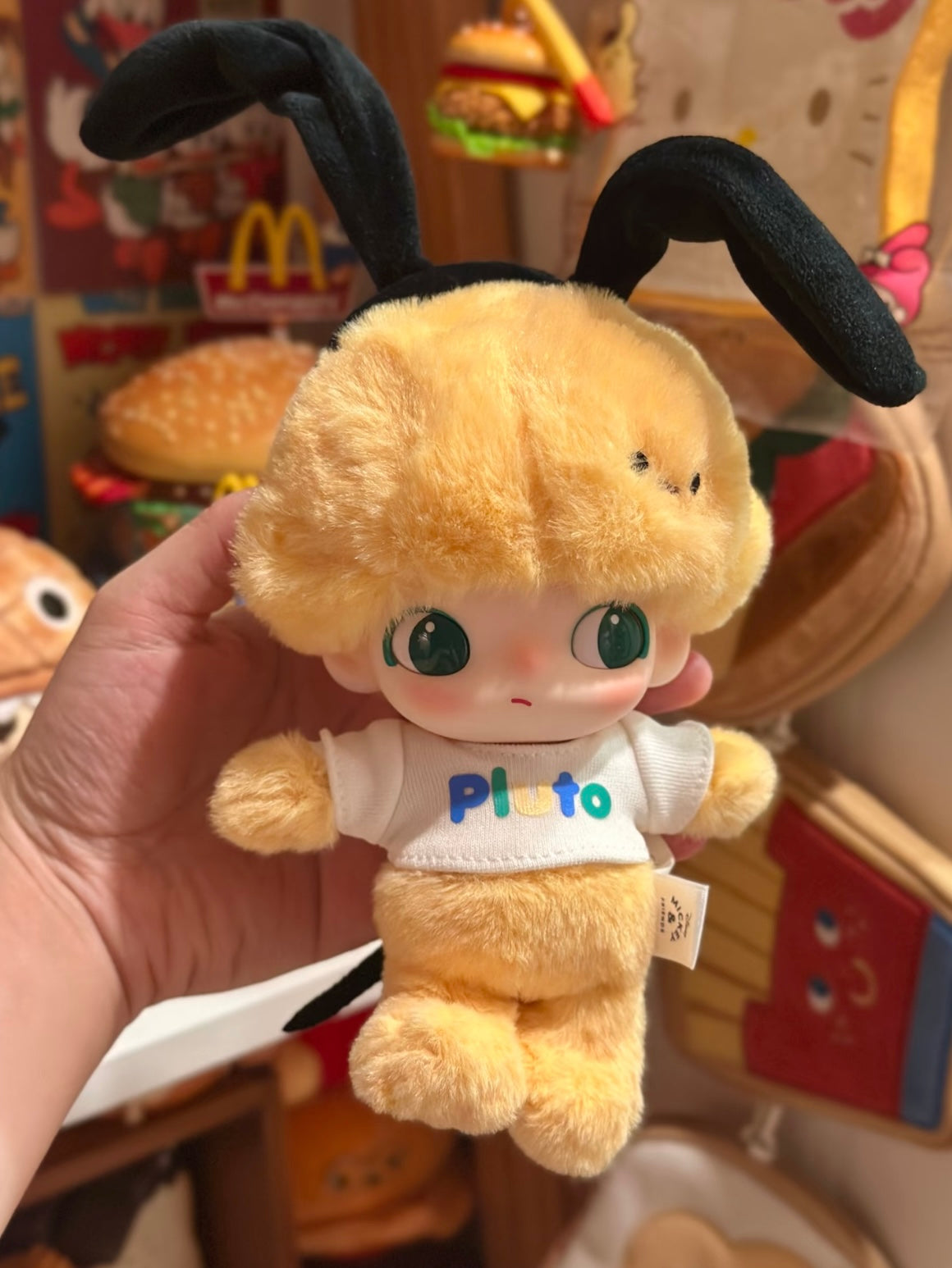 DIMOO World x Disney Series - Pluto's House Vinyl Plush Keychain