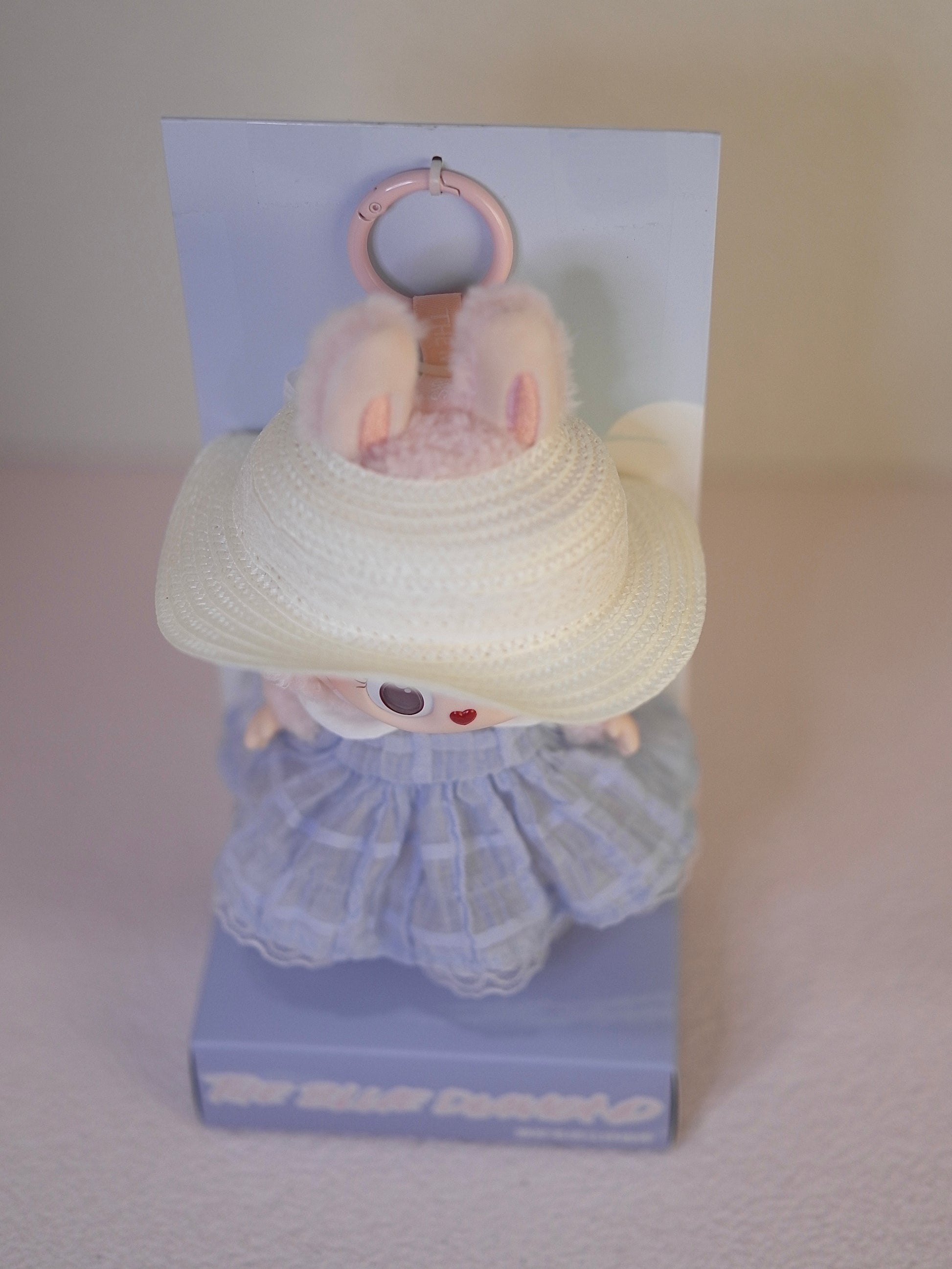 Labubu The Monsters Mokoko The Blue Diamon Summer Party (Pop Land Exclusive) Vinyl Plush Pendant