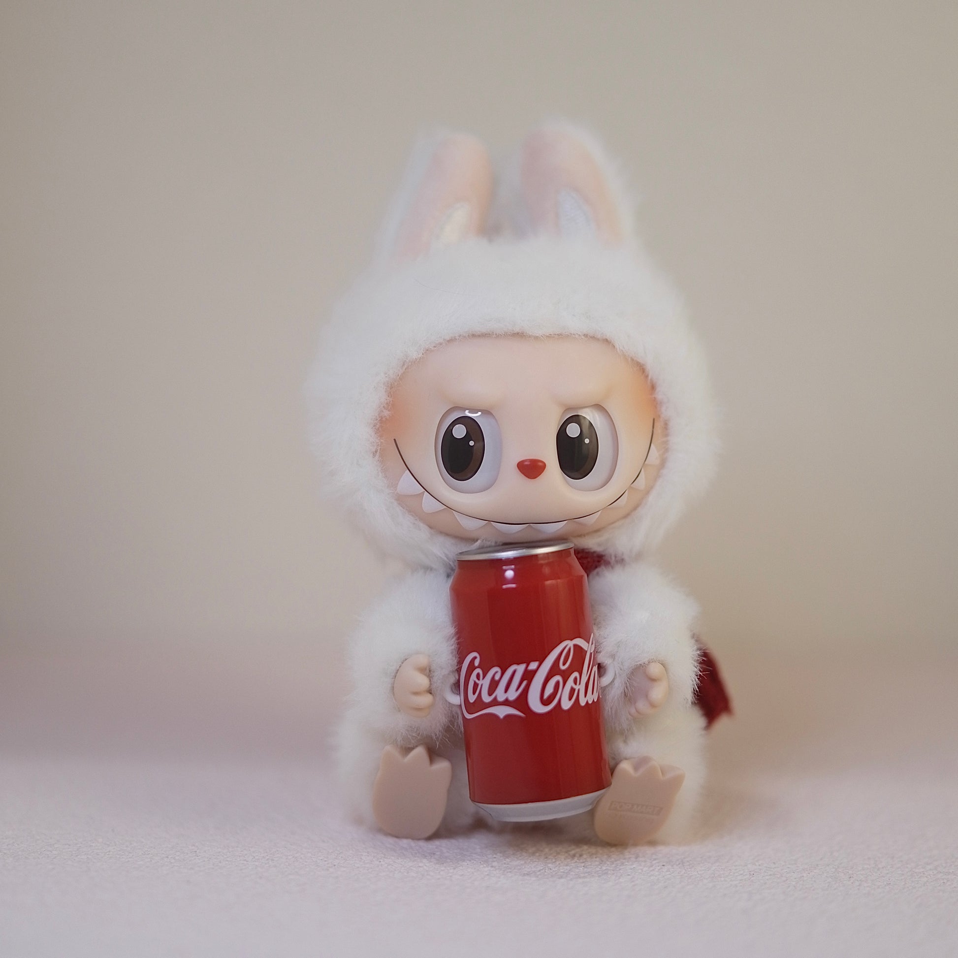 THE MONSTERS COCA-COLA SERIES-HAPPY FACTOR VINYL PLUSH FIGURE