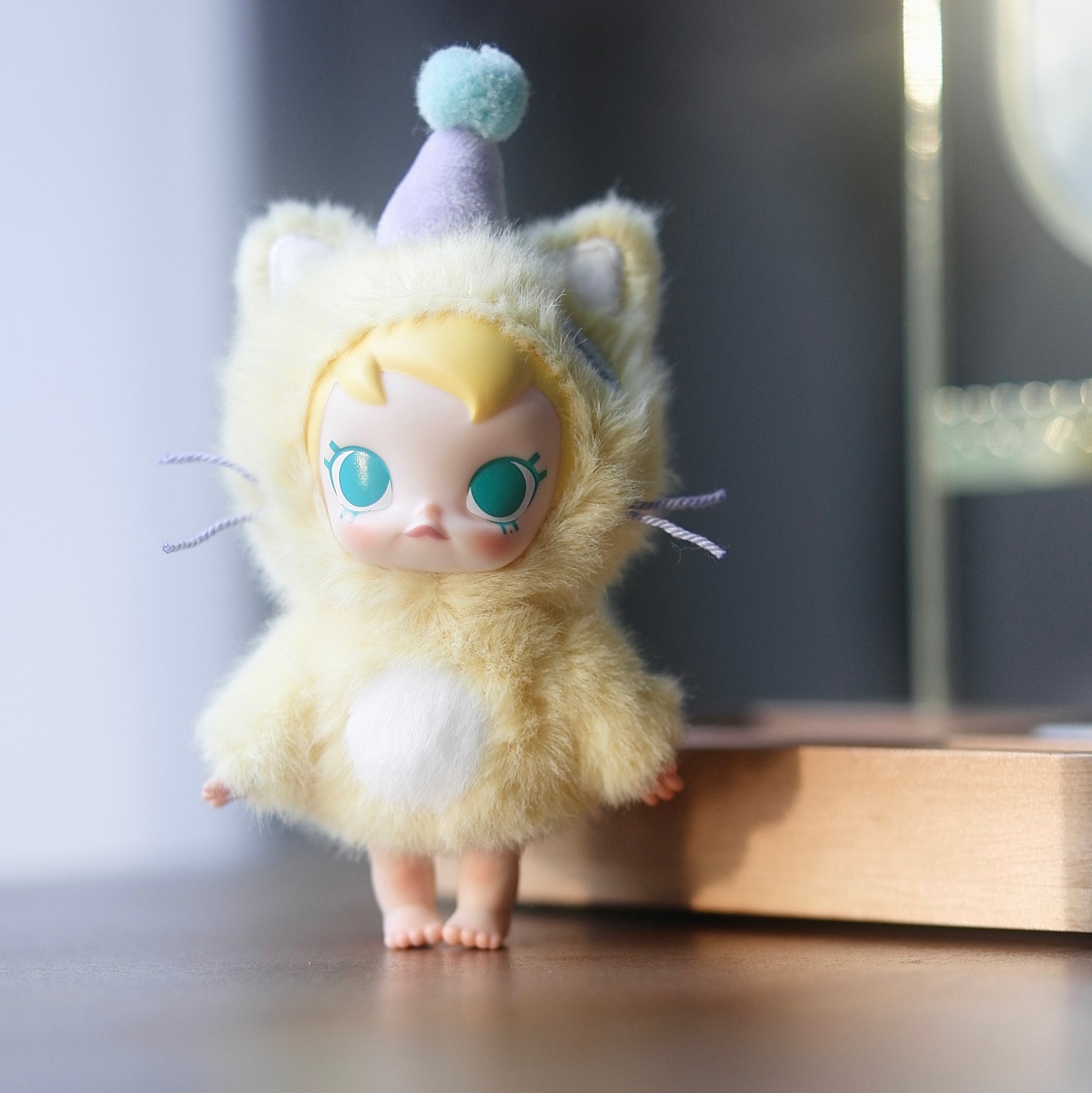 Baby Molly Pocket Friends Series-Enjoy the Sunshine Vinyl Plush Pendant