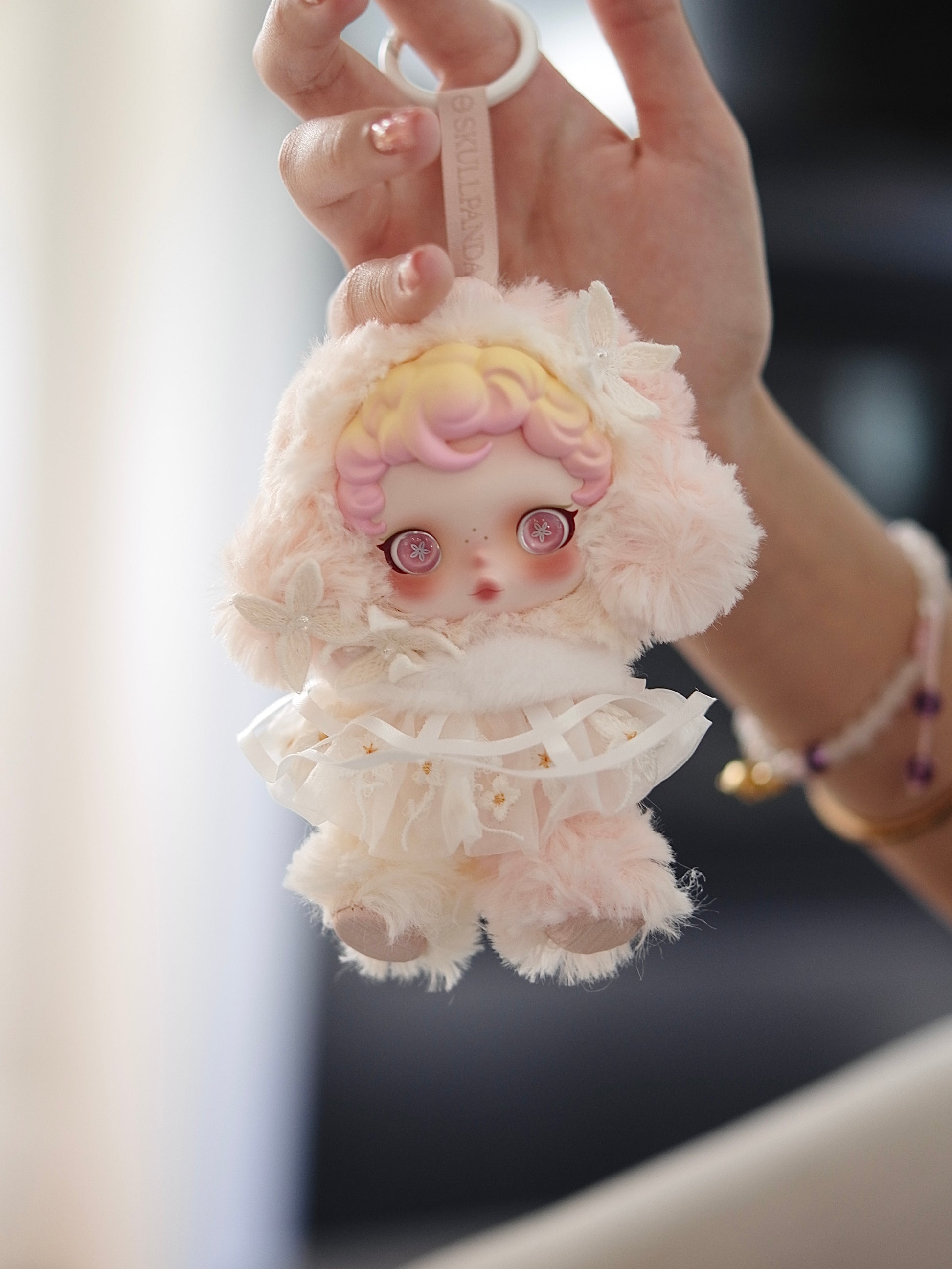θSKULLPANDA L'impressionnisme Series - In the Garden (Secret Edition) Vinyls Plush Doll Pendant Bind Box