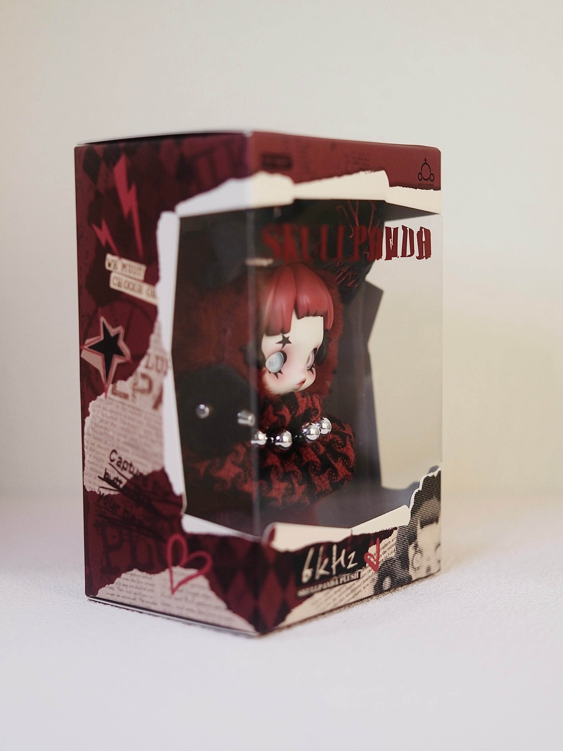 SKULLPANDA 6000HZ/6KHZ (EU Exclusive) Plush Doll Hanging Card