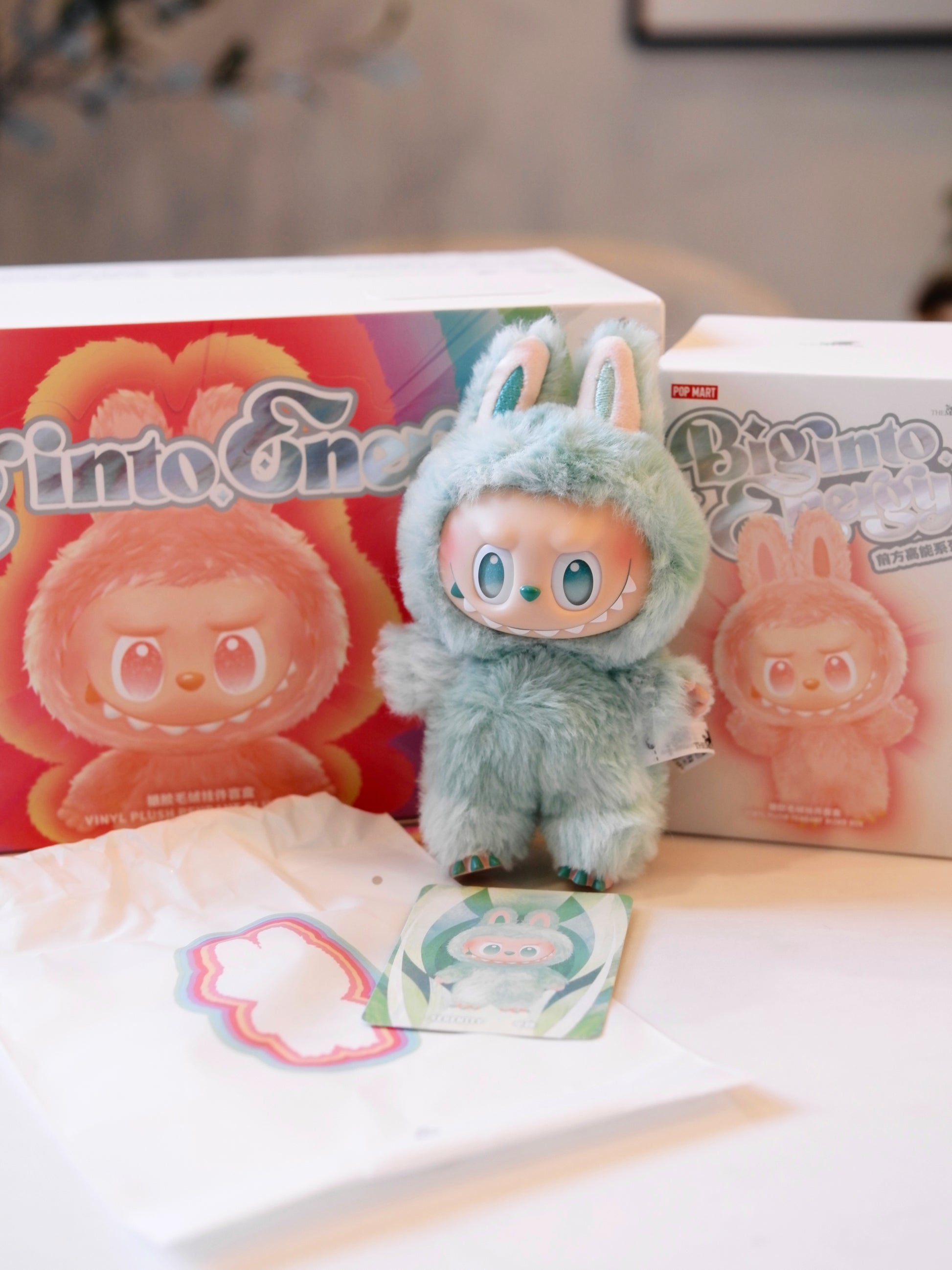 Labubu The Monsters Big Into Energy Series-Serenity Vinyl Plush Pendant Blind Box