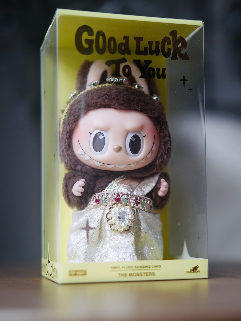 Labubu The Monsters - Good Luck to You (Thailand Exclusive) Vinyl Plush Hanging Card