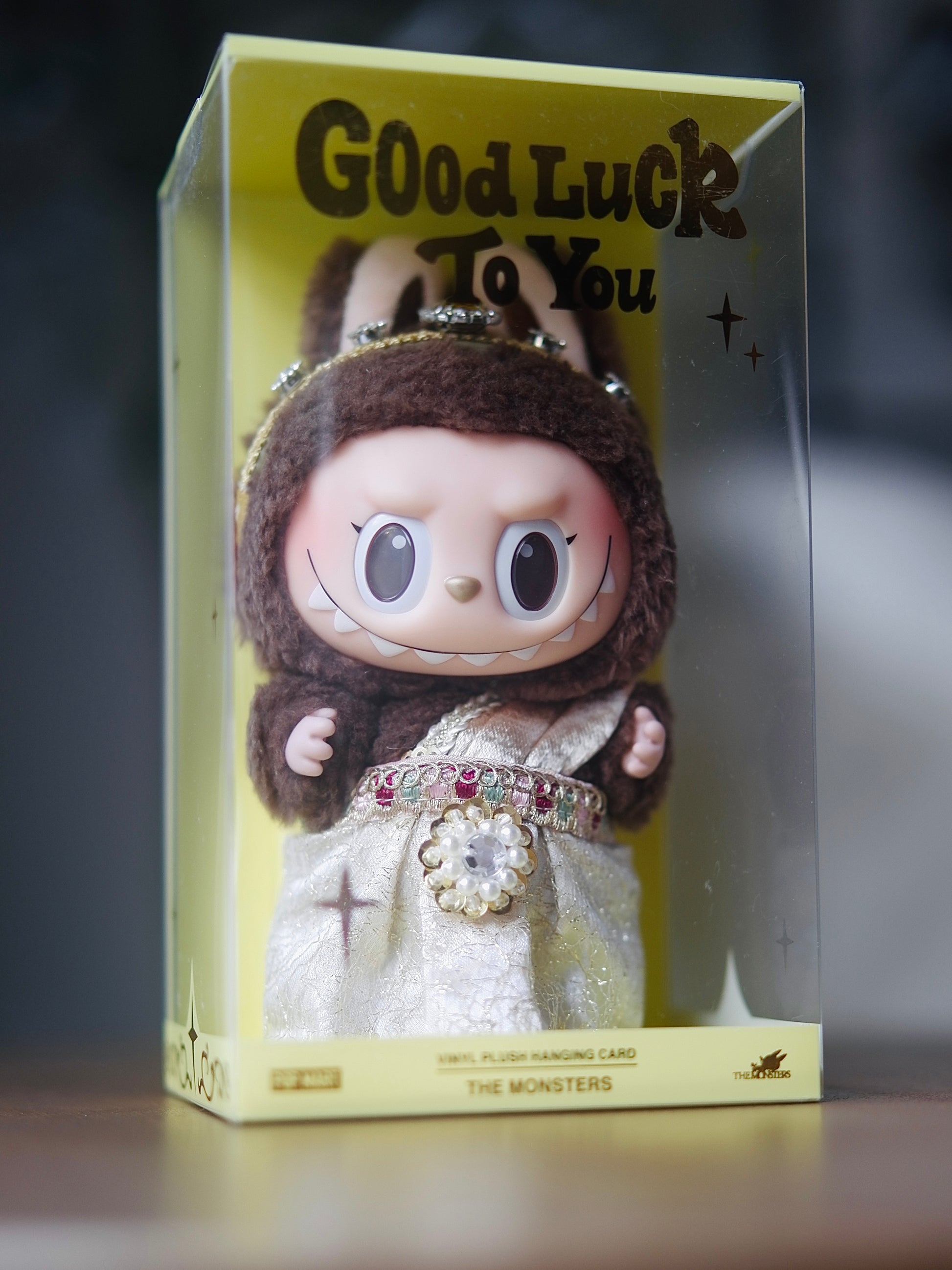 Labubu The Monsters - Good Luck to You (Thailand Exclusive) Vinyl Plush Hanging Card