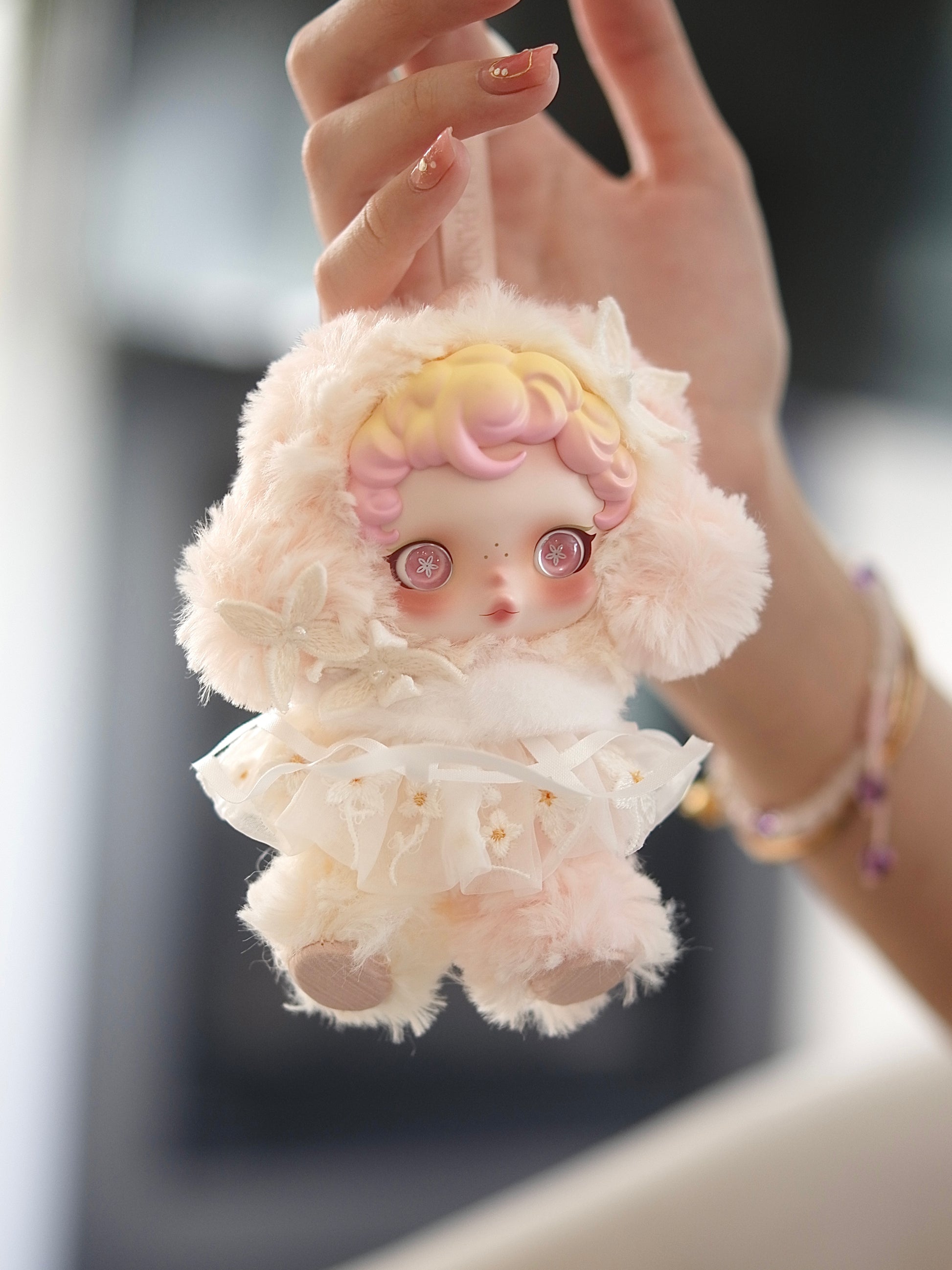 θSKULLPANDA L'impressionnisme Series - In the Garden (Secret Edition) Vinyls Plush Doll Pendant Bind Box