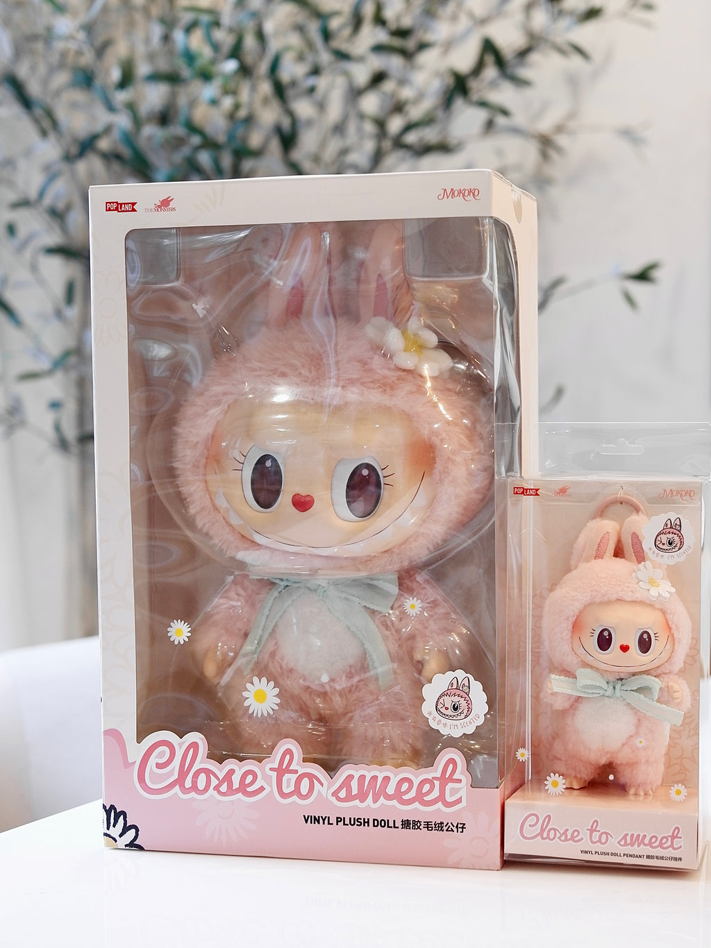 Labubu The Monsters MOKOKO-CLOSE TO SWEET VINYL PLUSH DOLL