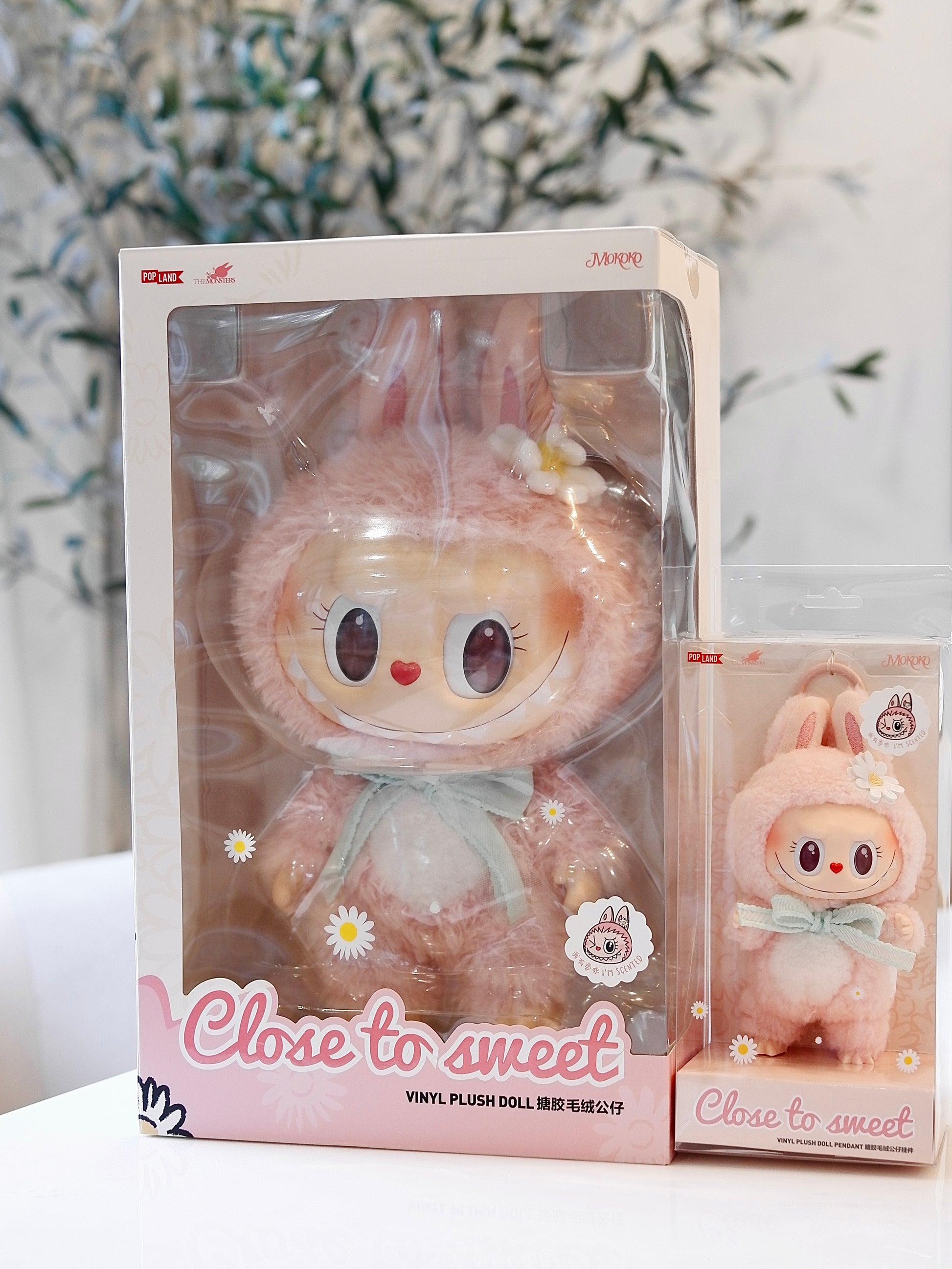 Labubu The Monsters MOKOKO-CLOSE TO SWEET VINYL PLUSH DOLL