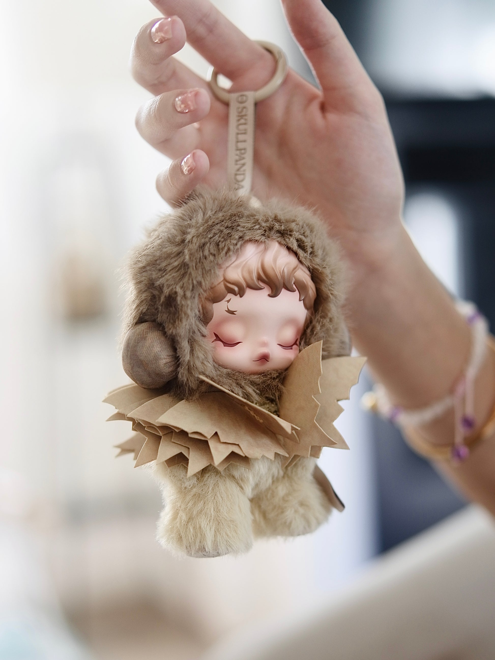 θSKULLPANDA L'impressionnisme Series - Teakwood Plush Doll