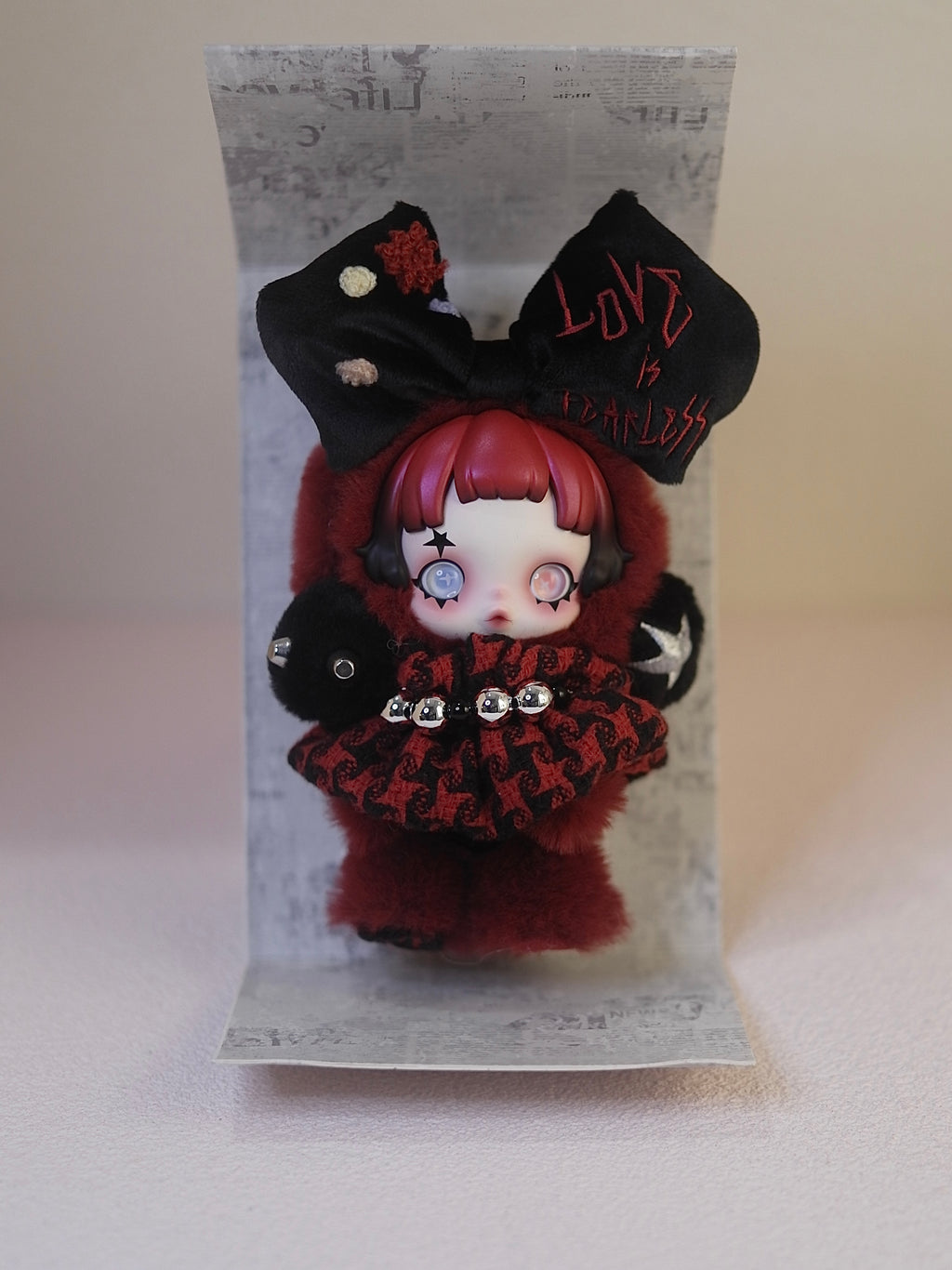SKULLPANDA 6000HZ/6KHZ (EU Exclusive) Plush Doll Hanging Card