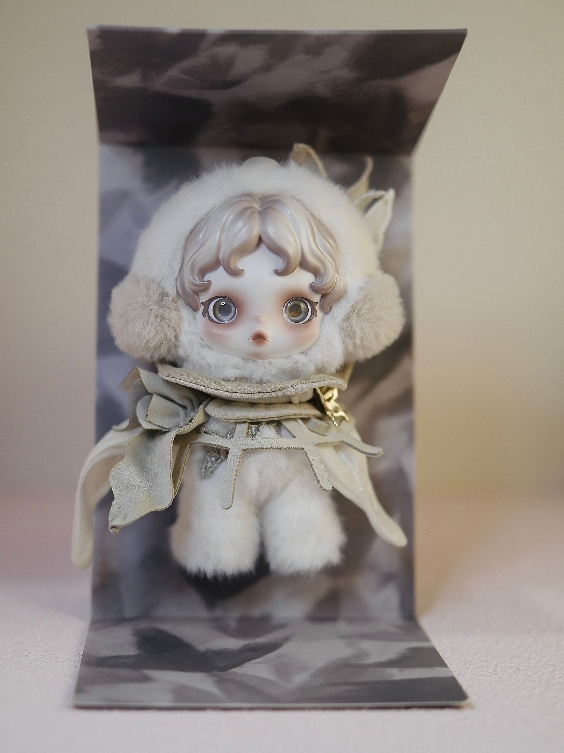 SKULLPANDA Cage-Uncage (Shanghai Exclusive) Plush Doll Hanging Card