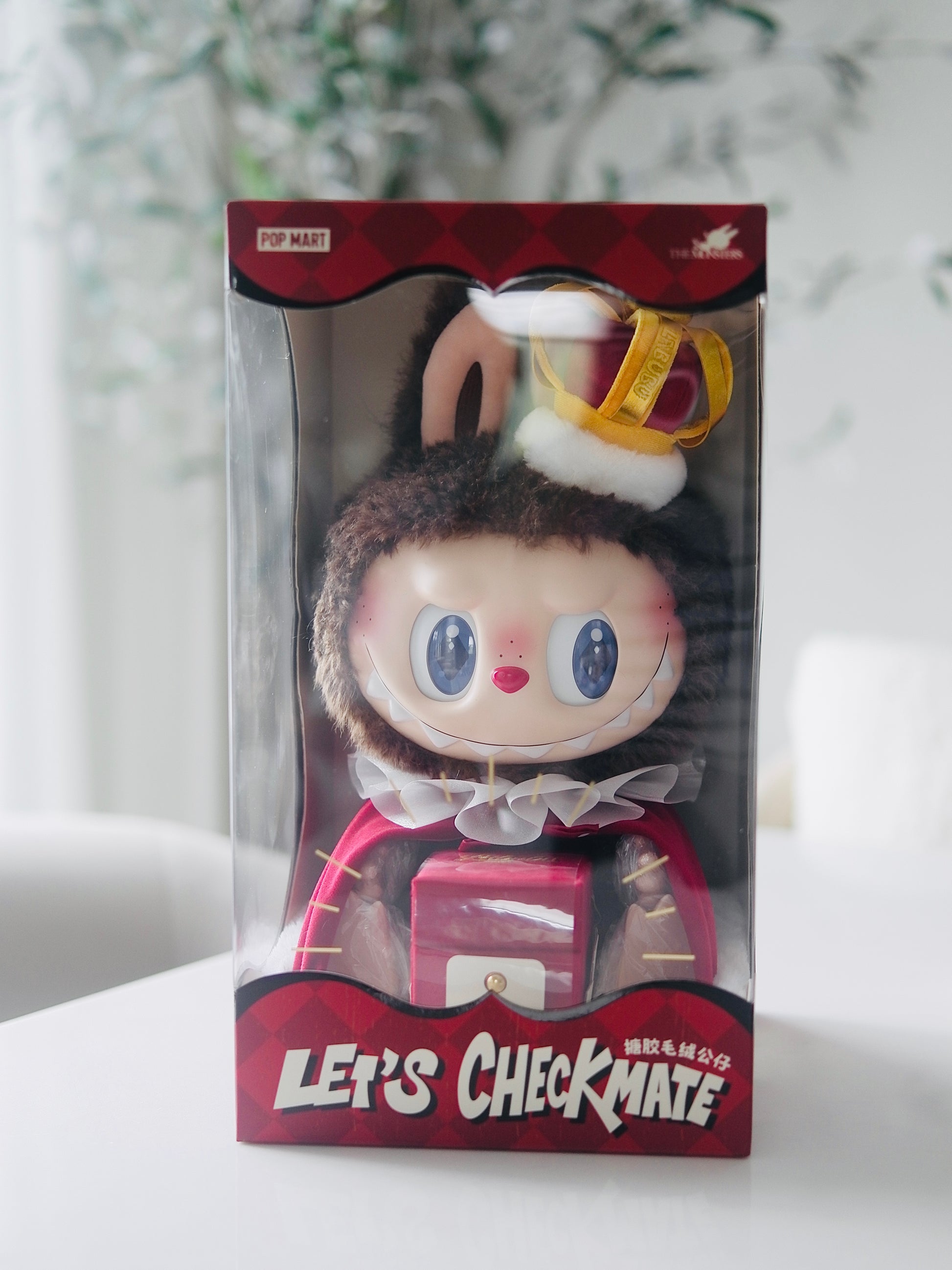Labubu The Monsters - Let's Checkmate Series Vinyl Plush Doll King