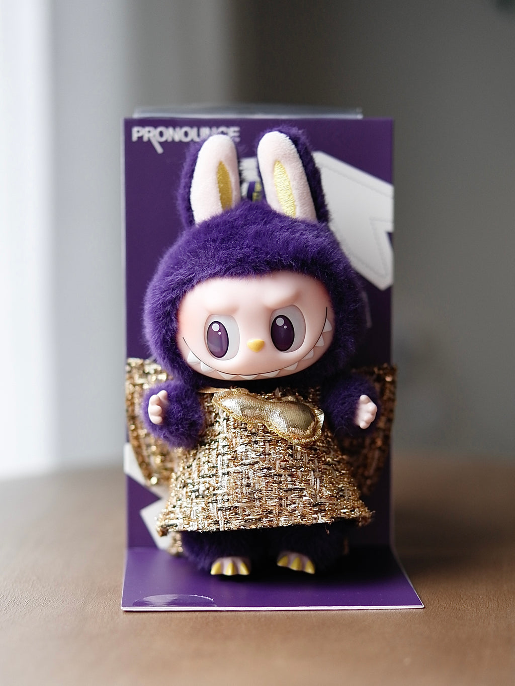 Labubu The Monsters x PRONOUNCE - Wings of Fortune Vinyl Plush Hanging Card