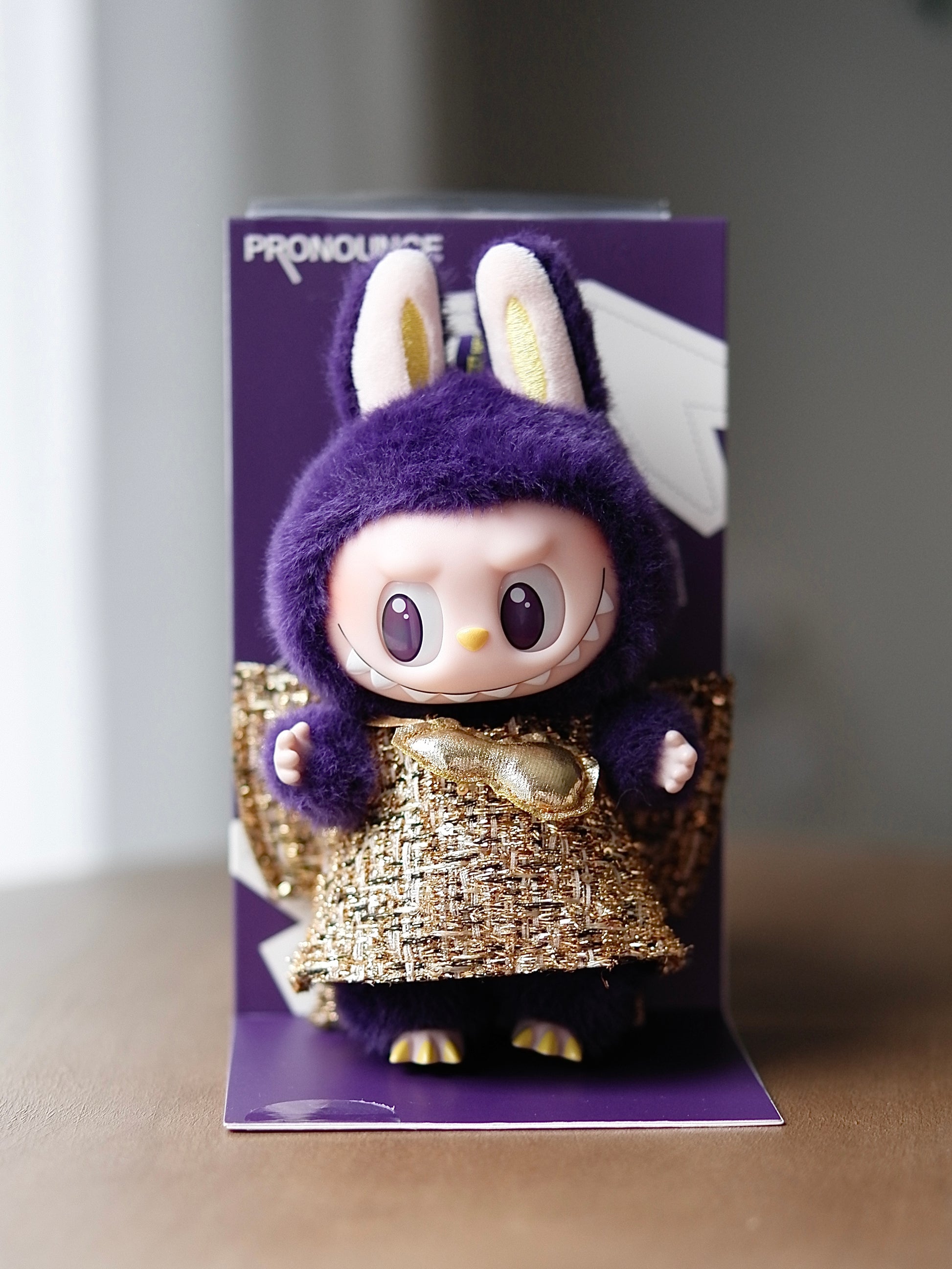 Labubu The Monsters x PRONOUNCE - Wings of Fortune Vinyl Plush Hanging Card