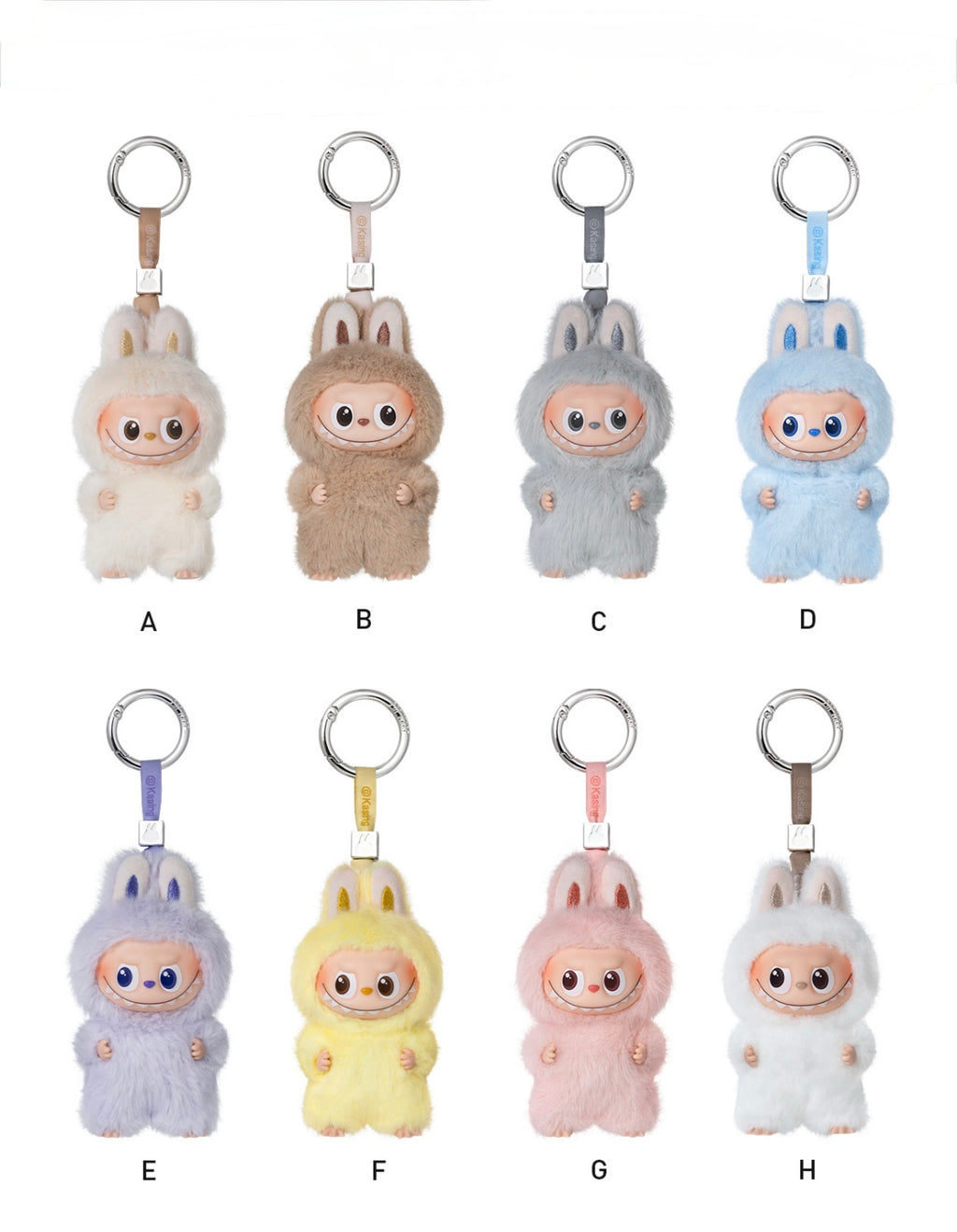 Labubu THE MONSTERS Pin for Love Series-Vinyl Plush Pendant Single Blind Box (A-M) Keychain