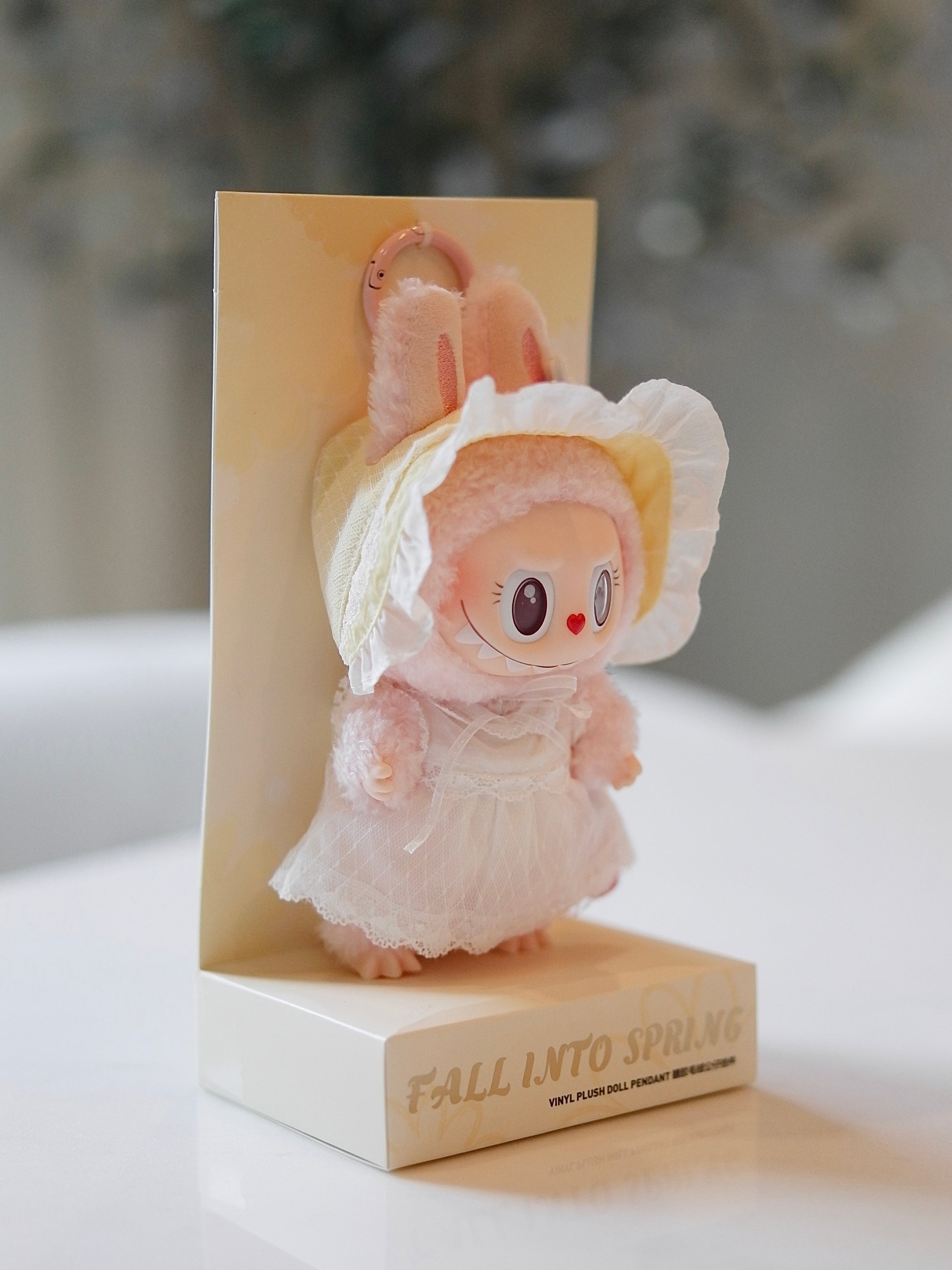 Labubu The Monsters Mokoko Fall Into Spring (Pop Land Exclusive) Vinyl Plush Pendant