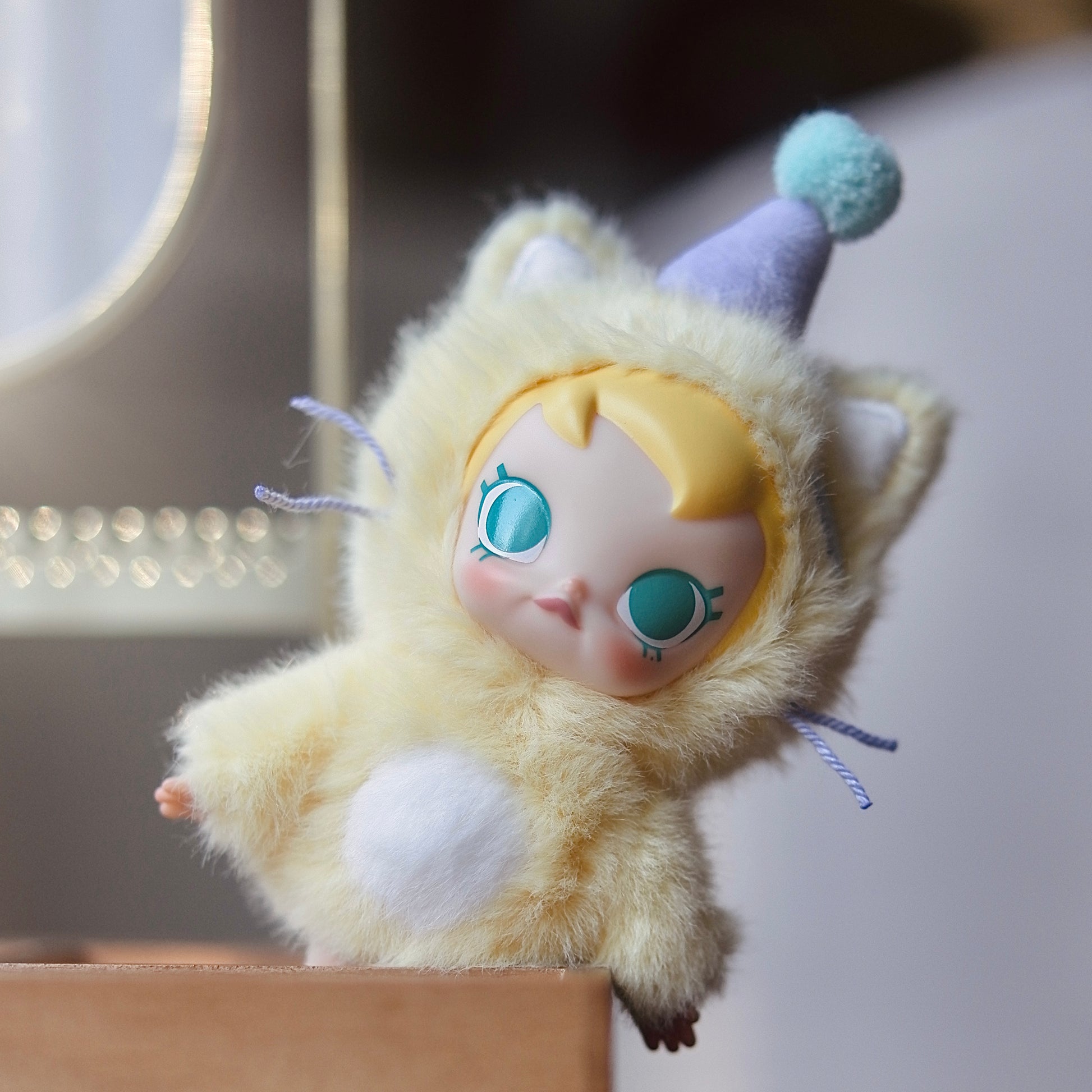 Baby Molly Pocket Friends Series-Enjoy the Sunshine Vinyl Plush Pendant