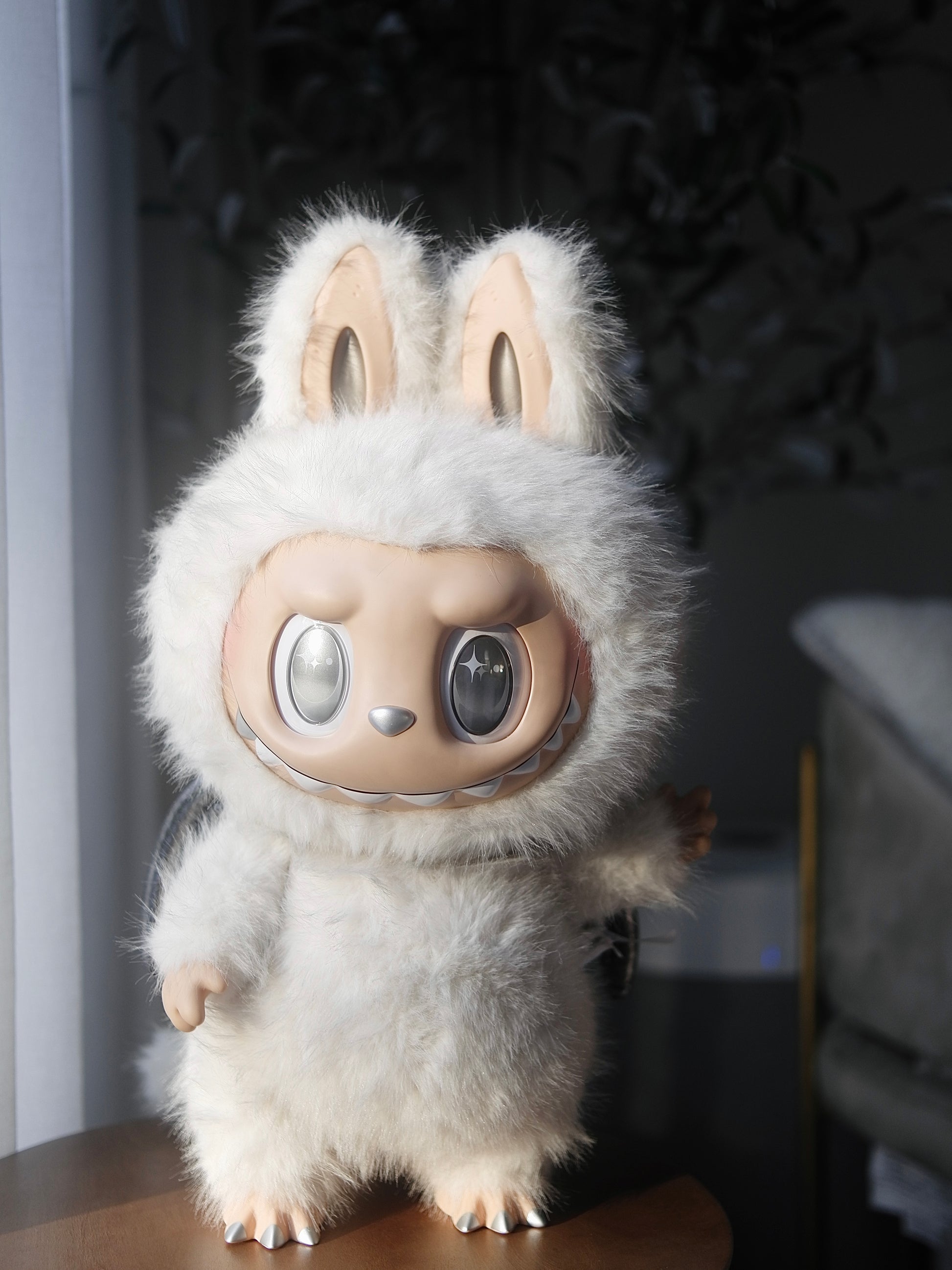 Labubu Zimomo Angel in Clouds Figure + Tote Bag