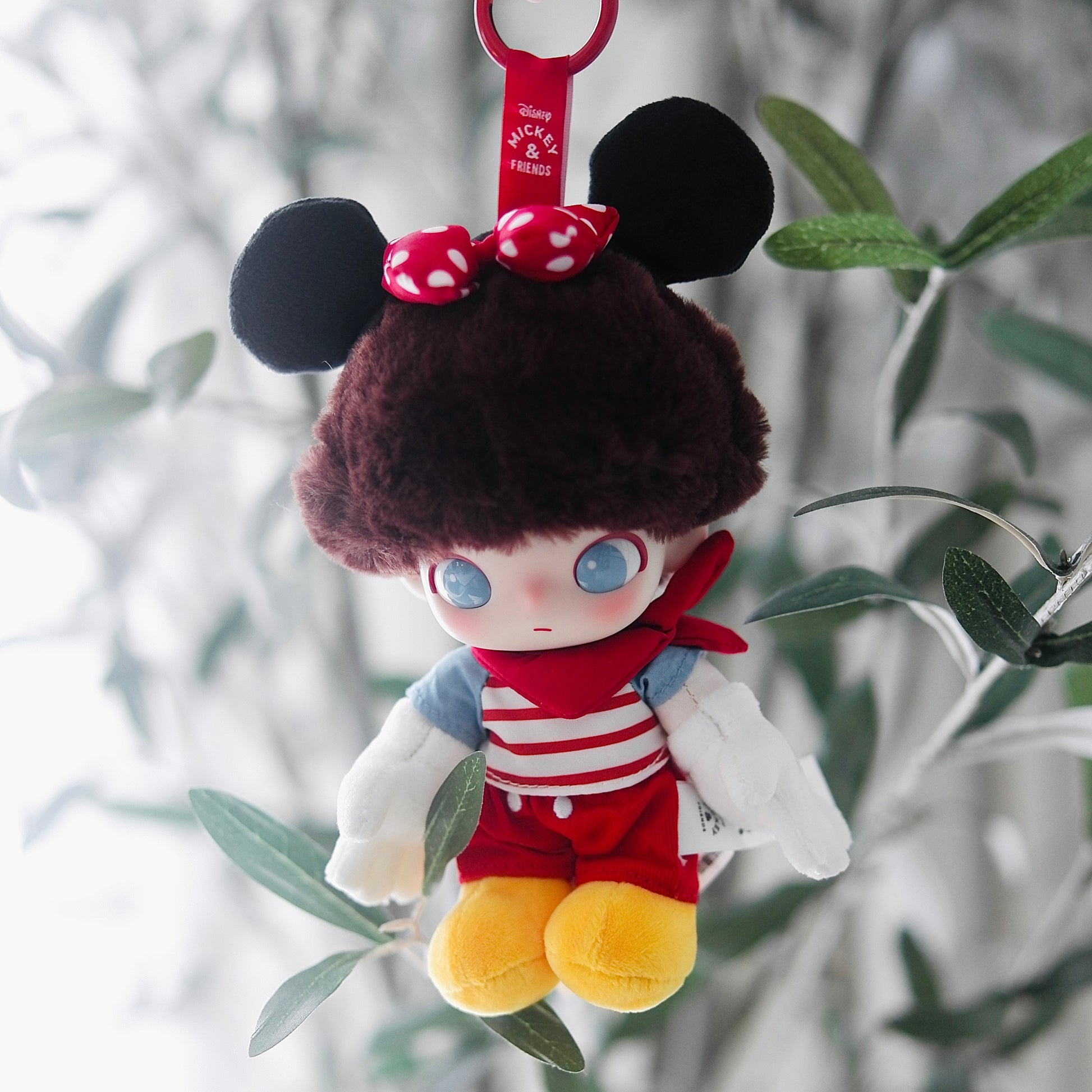 DIMOO World x Disney Series - Minnie's Balloon Vinyl Plush Keychain