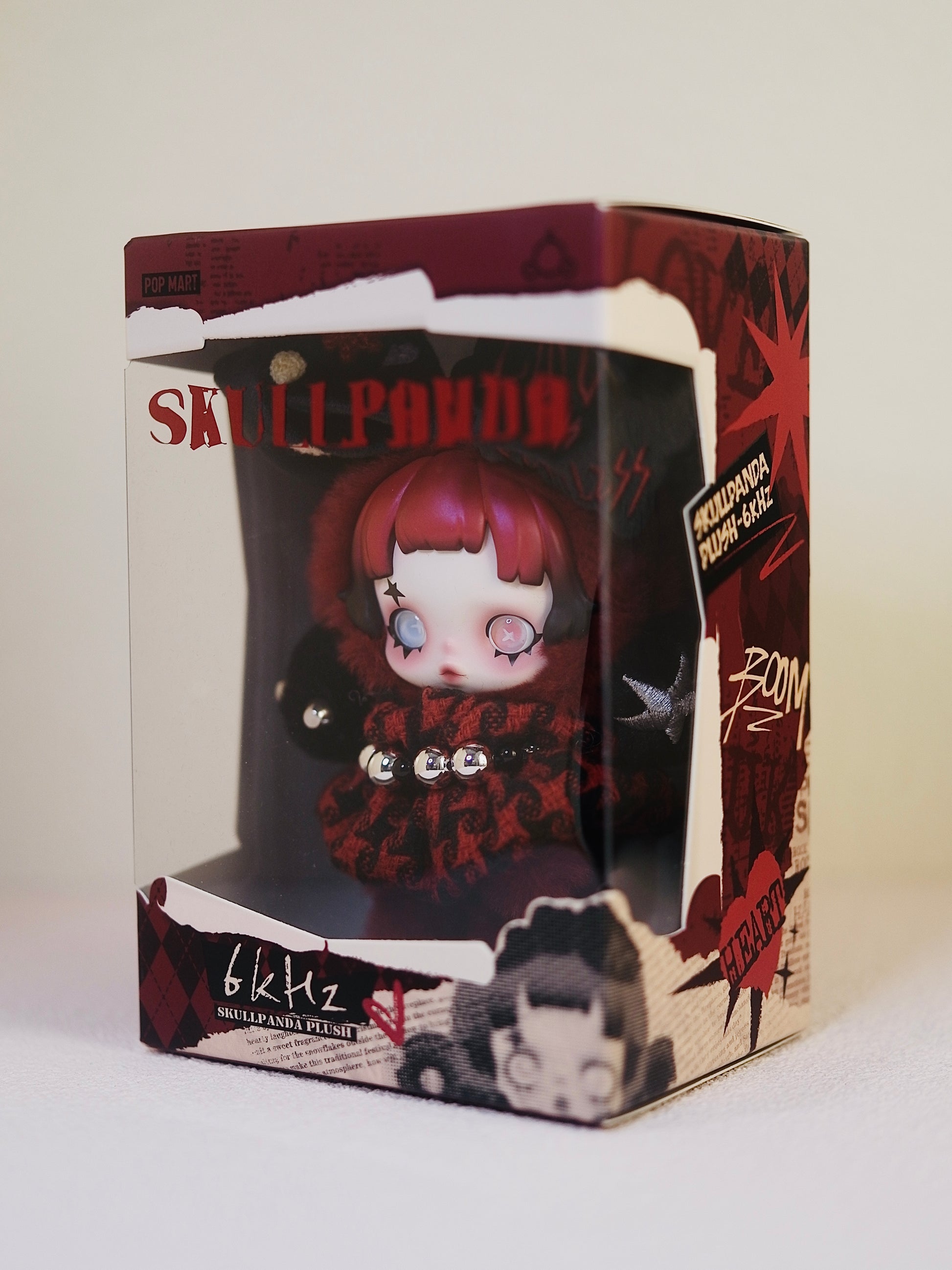 SKULLPANDA 6000HZ/6KHZ (EU Exclusive) Plush Doll Hanging Card