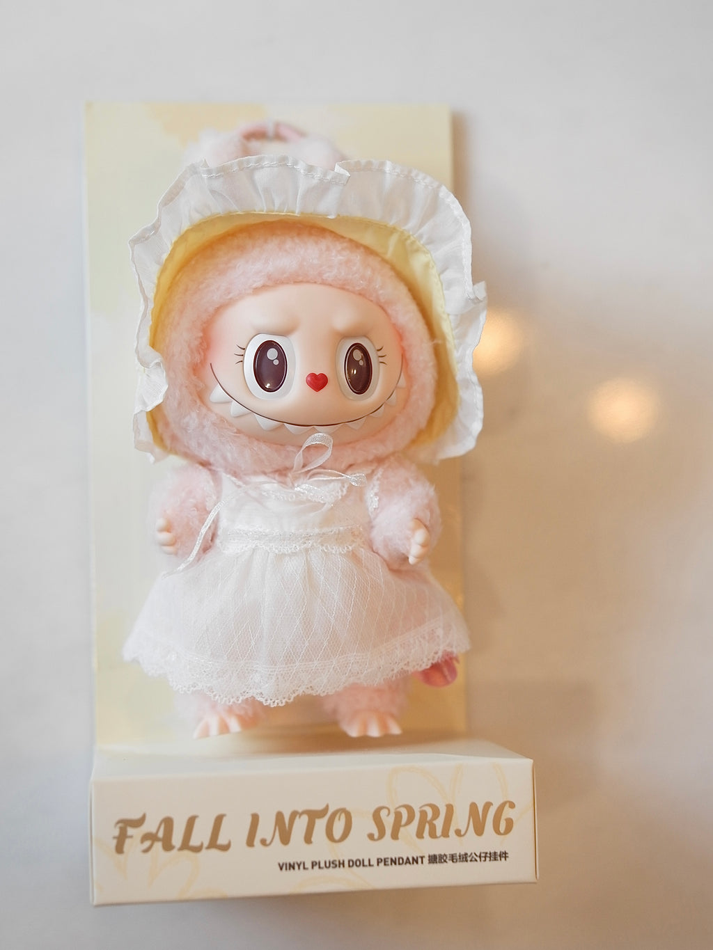 Labubu The Monsters Mokoko Fall Into Spring (Pop Land Exclusive) Vinyl Plush Pendant