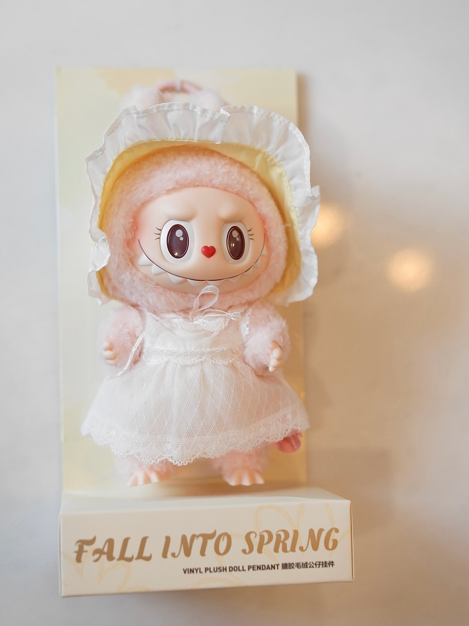 Labubu The Monsters Mokoko Fall Into Spring (Pop Land Exclusive) Vinyl Plush Pendant