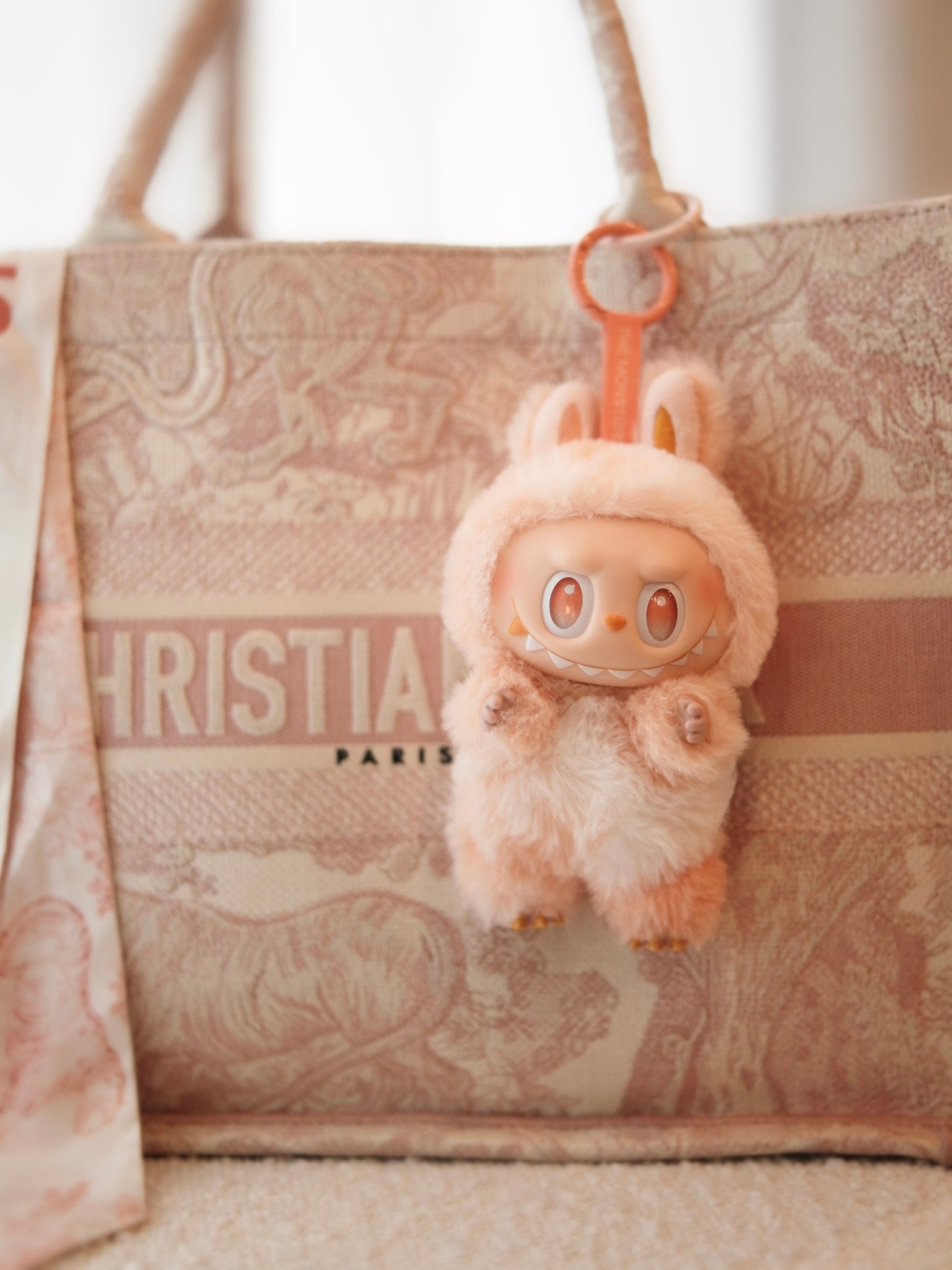 Labubu The Monsters Big Into Energy Series-Happiness Vinyl Plush Pendant