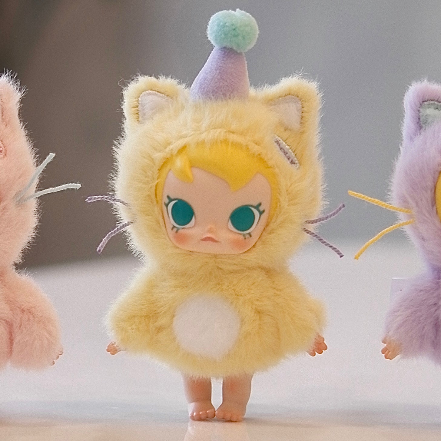 Baby Molly Pocket Friends Series-Enjoy the Sunshine Vinyl Plush Pendant