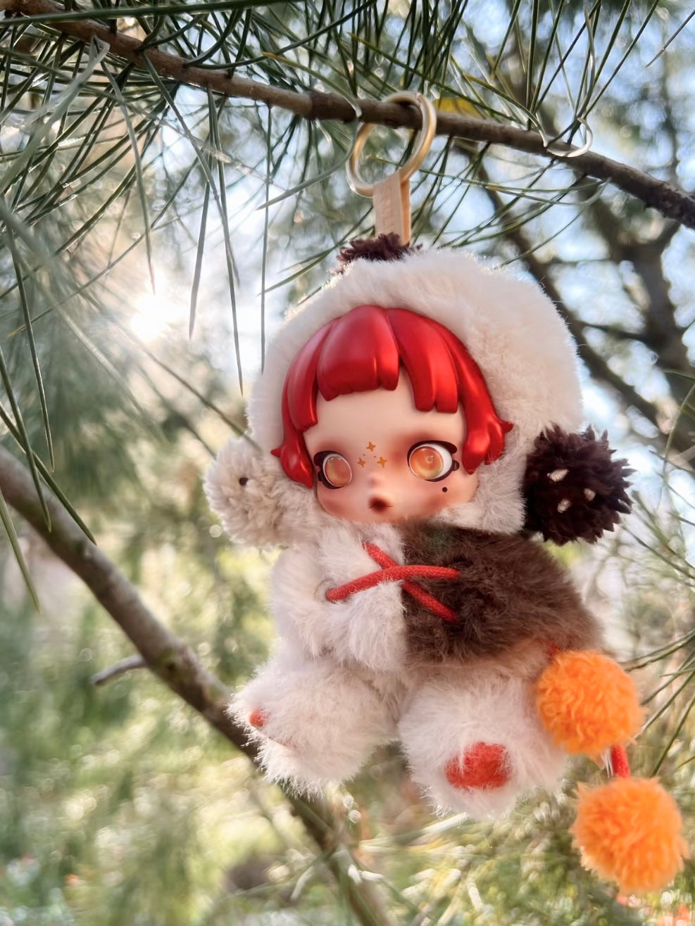 SKULLPANDA Winter Symphony Series - Ode to Cocoa Plush Doll
