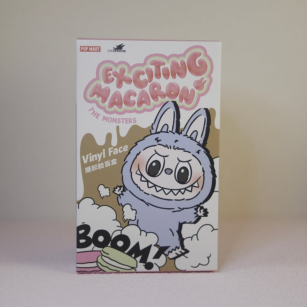 Labubu The Monsters - Exciting Macaron Sesame Bean Vinyl Face Blind Box
