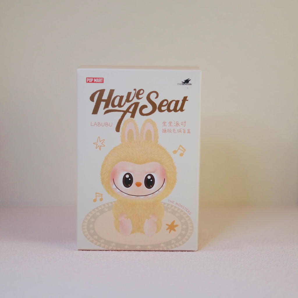 Labubu The Monsters - Have A Seat HEHE Vinyl Plush Blind Box