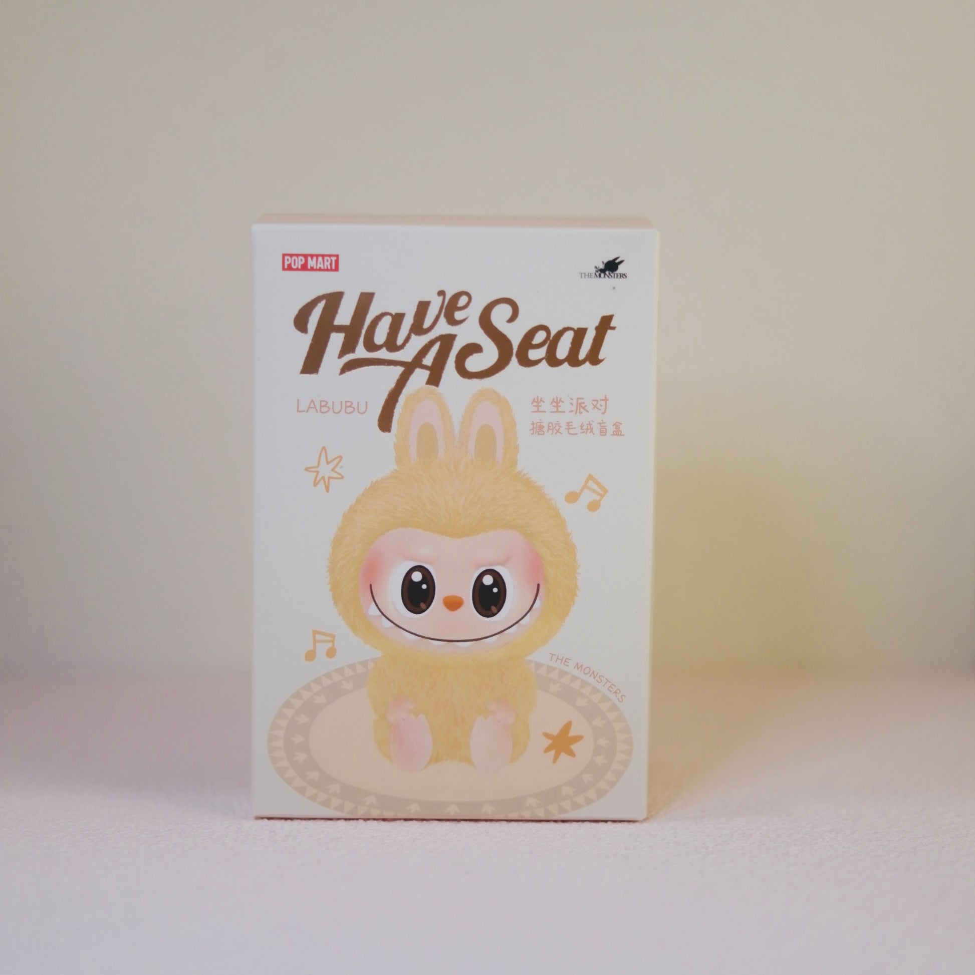 Labubu The Monsters - Have A Seat BABA Vinyl Plush Blind Box