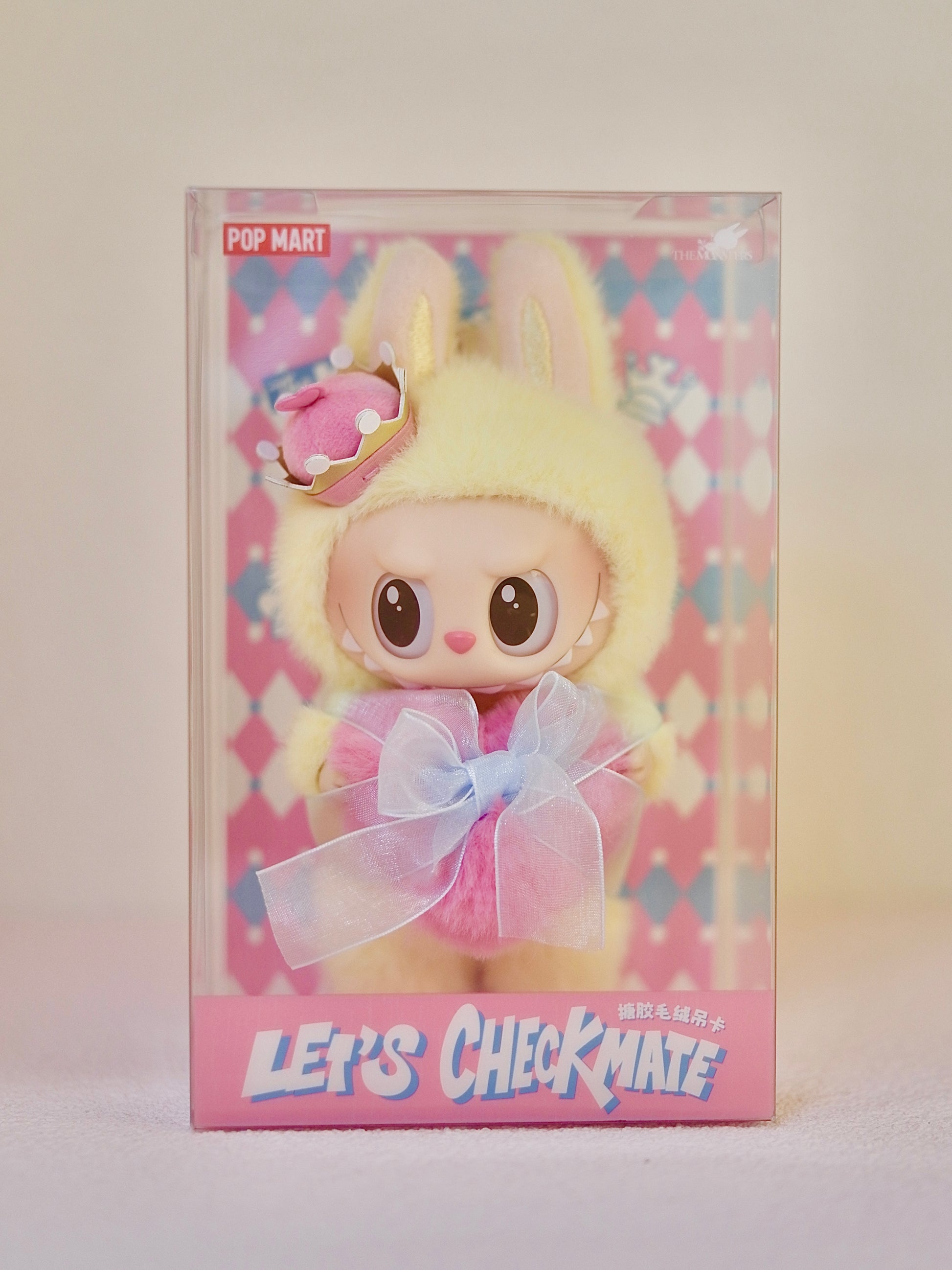 Labubu The Monsters - Let's Checkmate Series Vinyl Plush Hanging Card Queen