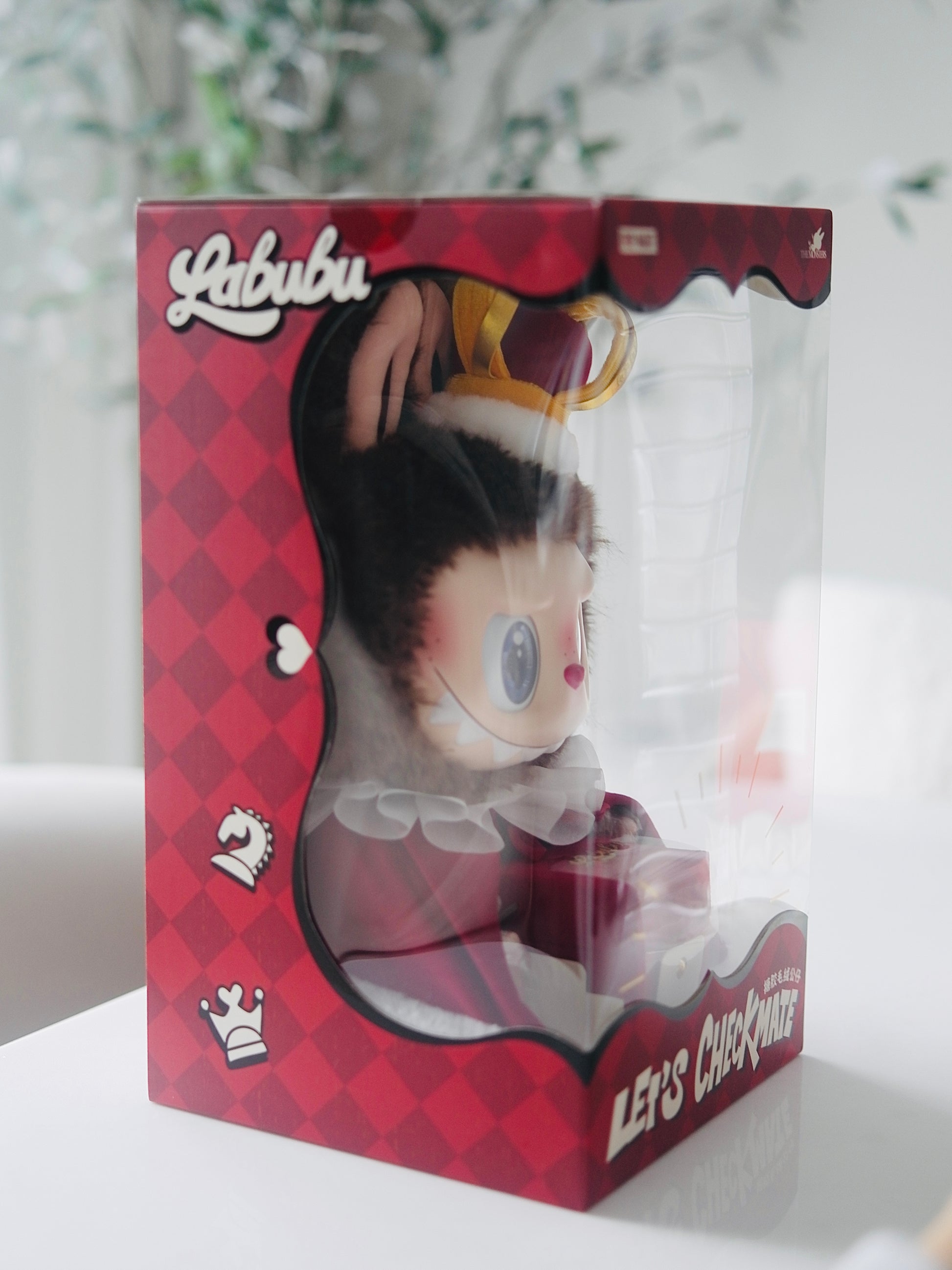 Labubu The Monsters - Let's Checkmate Series Vinyl Plush Doll King