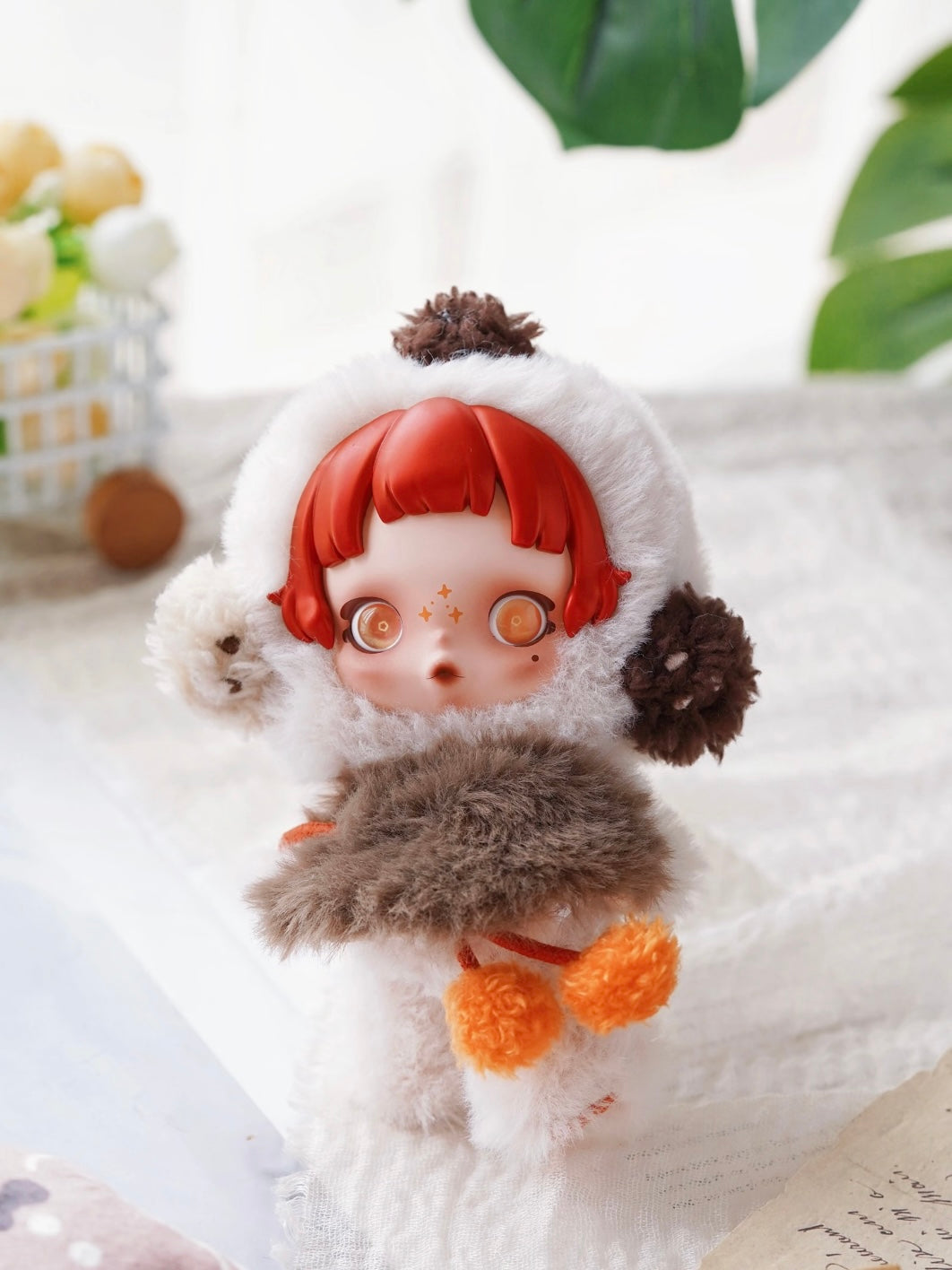 SKULLPANDA Winter Symphony Series - Ode to Cocoa Plush Doll
