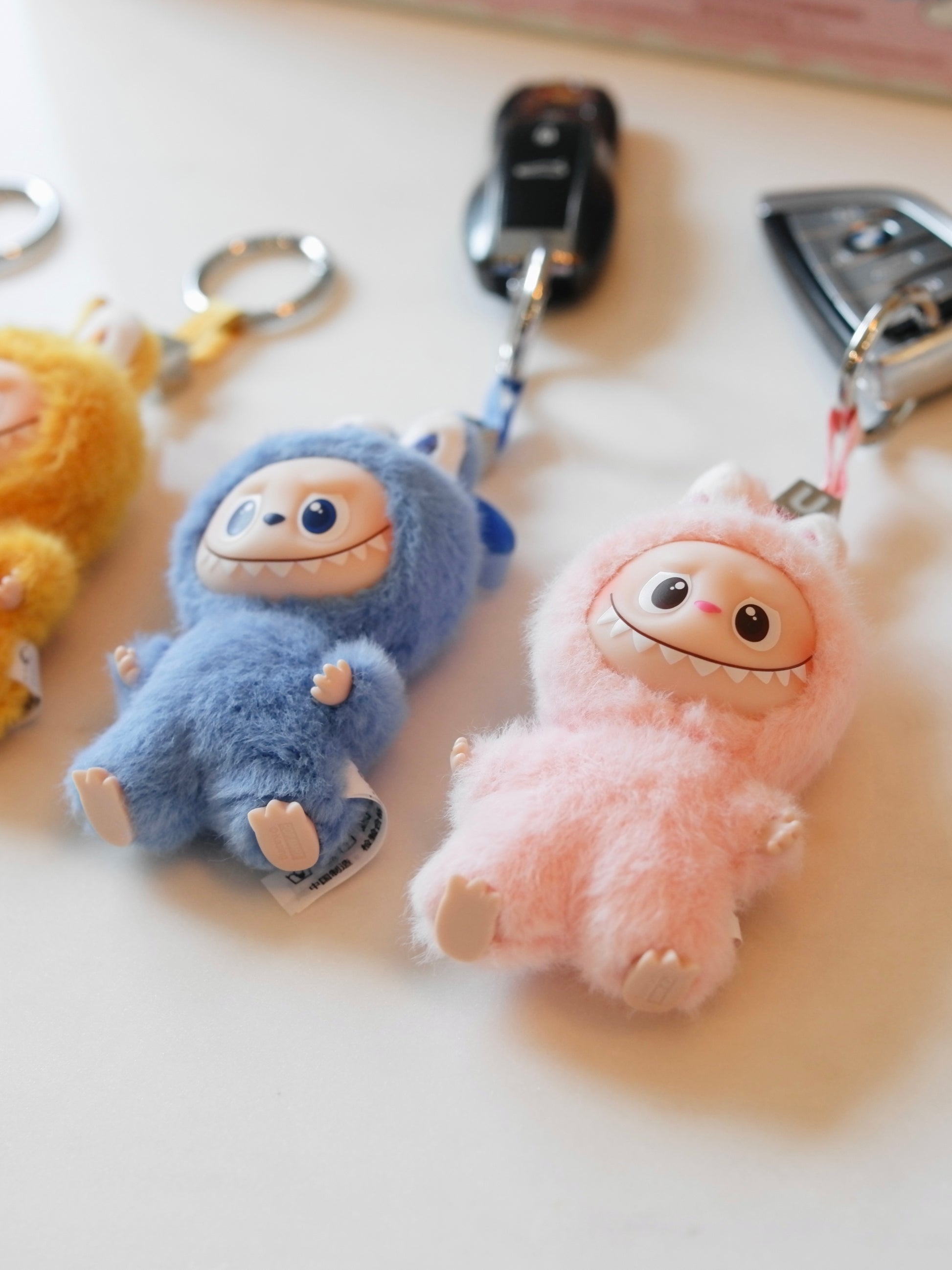 Labubu THE MONSTERS Pin for Love Series-Vinyl Plush Pendant Single Blind Box (A-M) Keychain