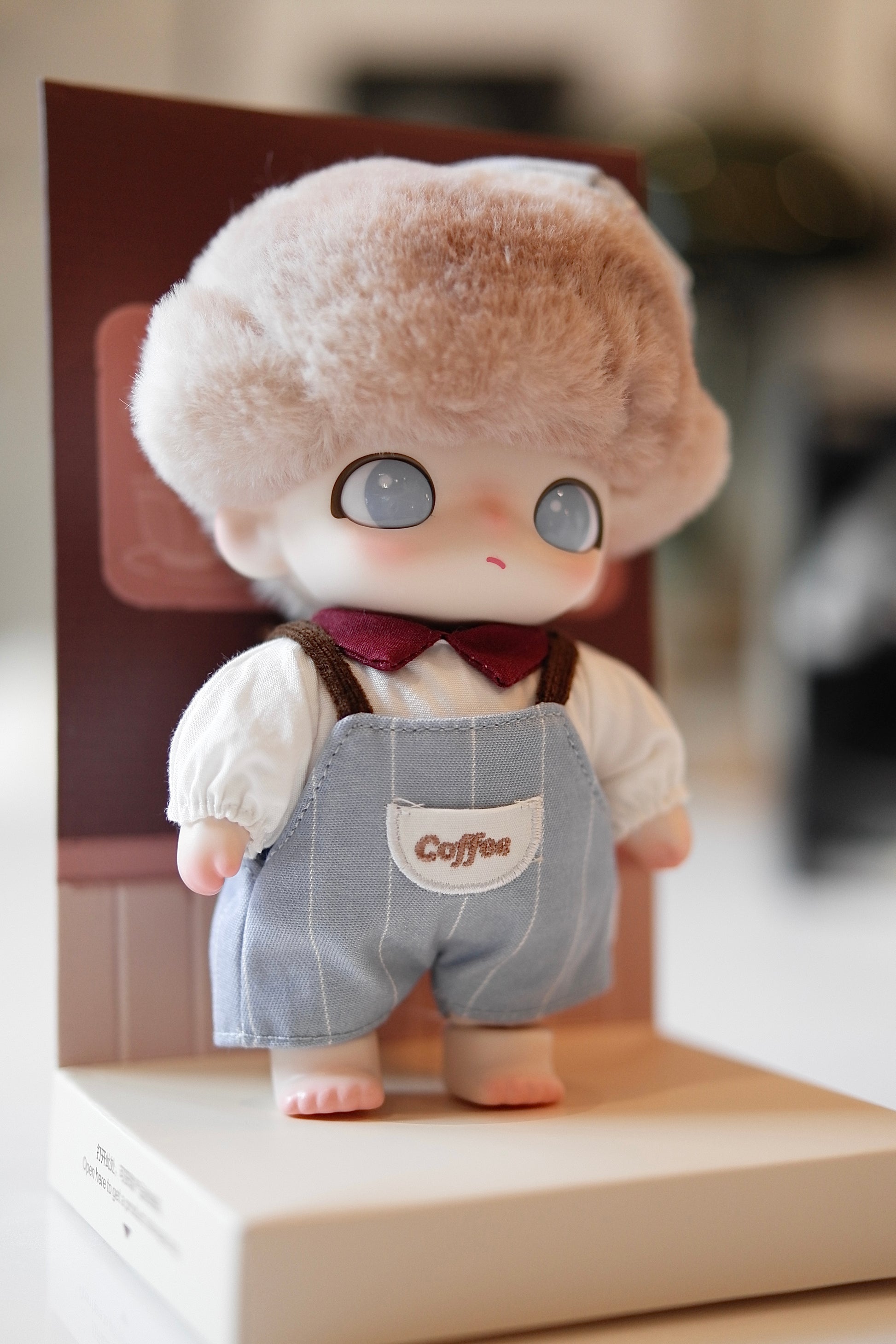 DIMOO Crush on Coffee Series-Vinyl
Plush Blister Pack Hanging Card