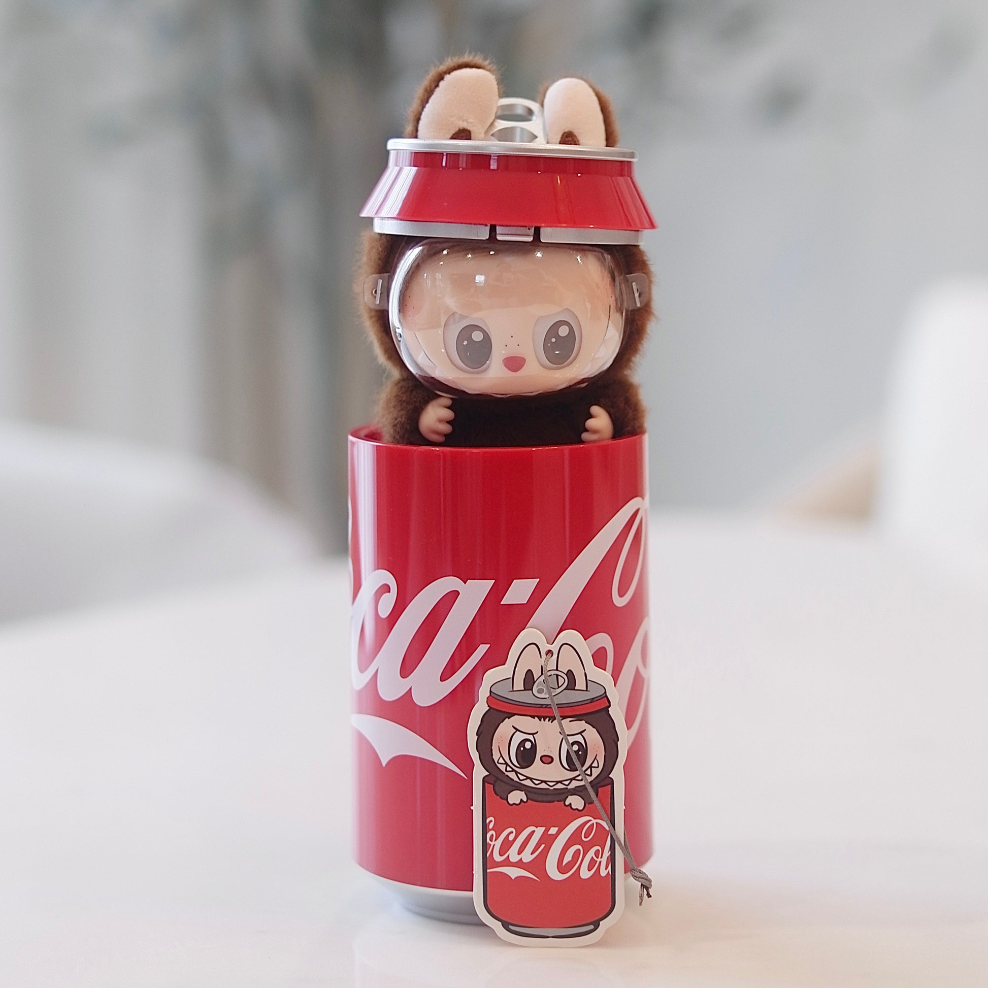 THE MONSTERS COCA-COLA SERIES-MYSTERIOUS GUEST (SECRET EDITION) VINYL PLUSH FIGURE