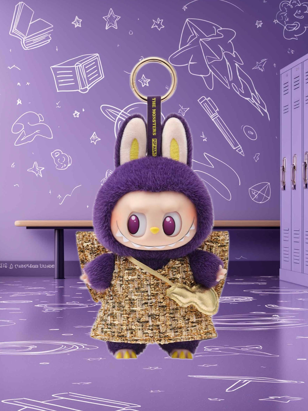 Labubu The Monsters x PRONOUNCE - Wings of Fortune Vinyl Plush Hanging Card