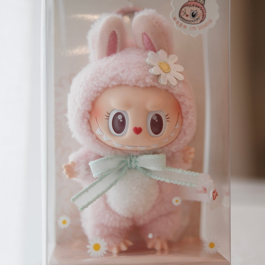 Labubu The Monsters Mokoko Close to Sweet Vinyl Plush Doll Pendant Hanging Card