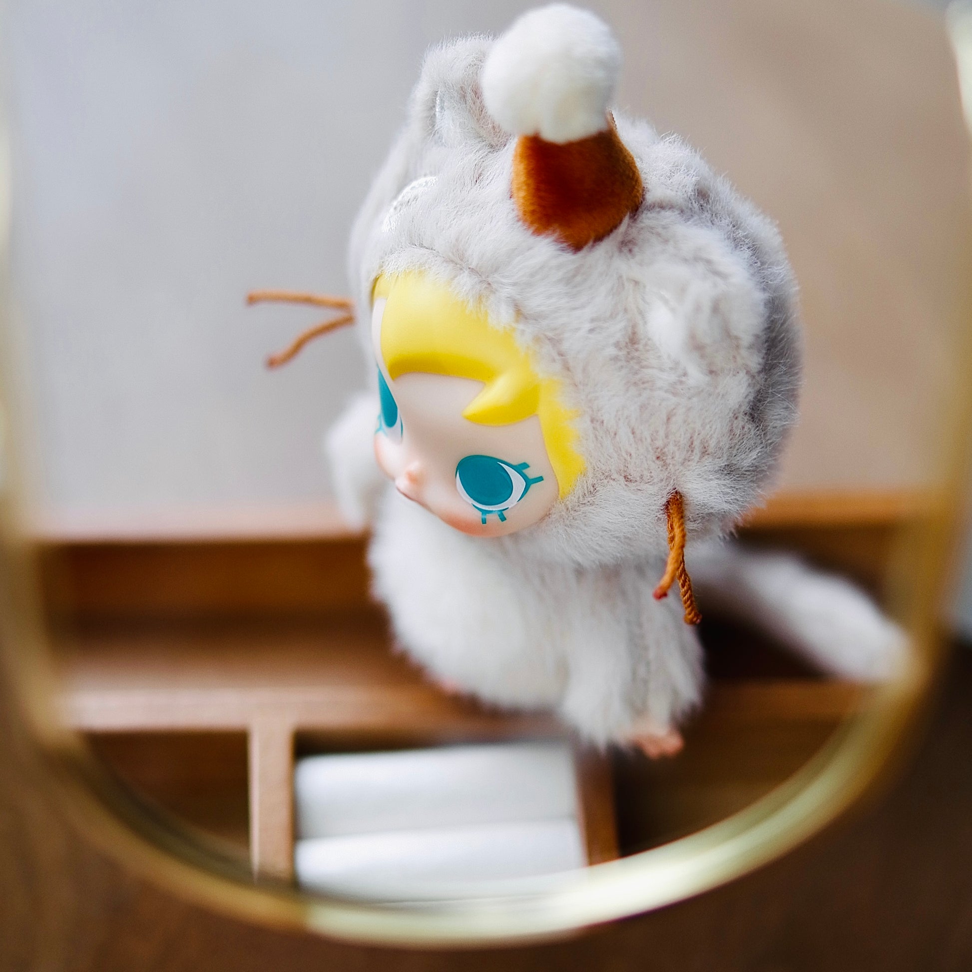 Baby Molly Pocket Friends Series-It's Snack Time Vinyl Plush Pendant Blind Box